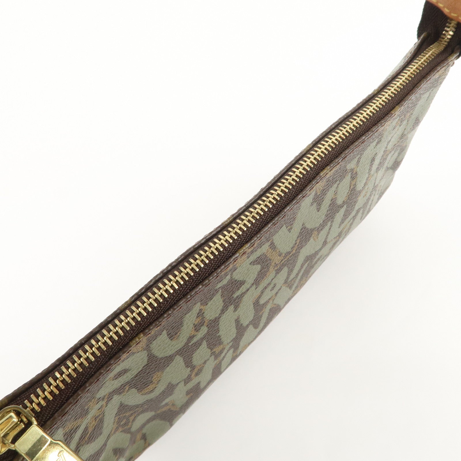 Louis Vuitton Monogram Graffiti Pochette Accessoires HandBag M92191
