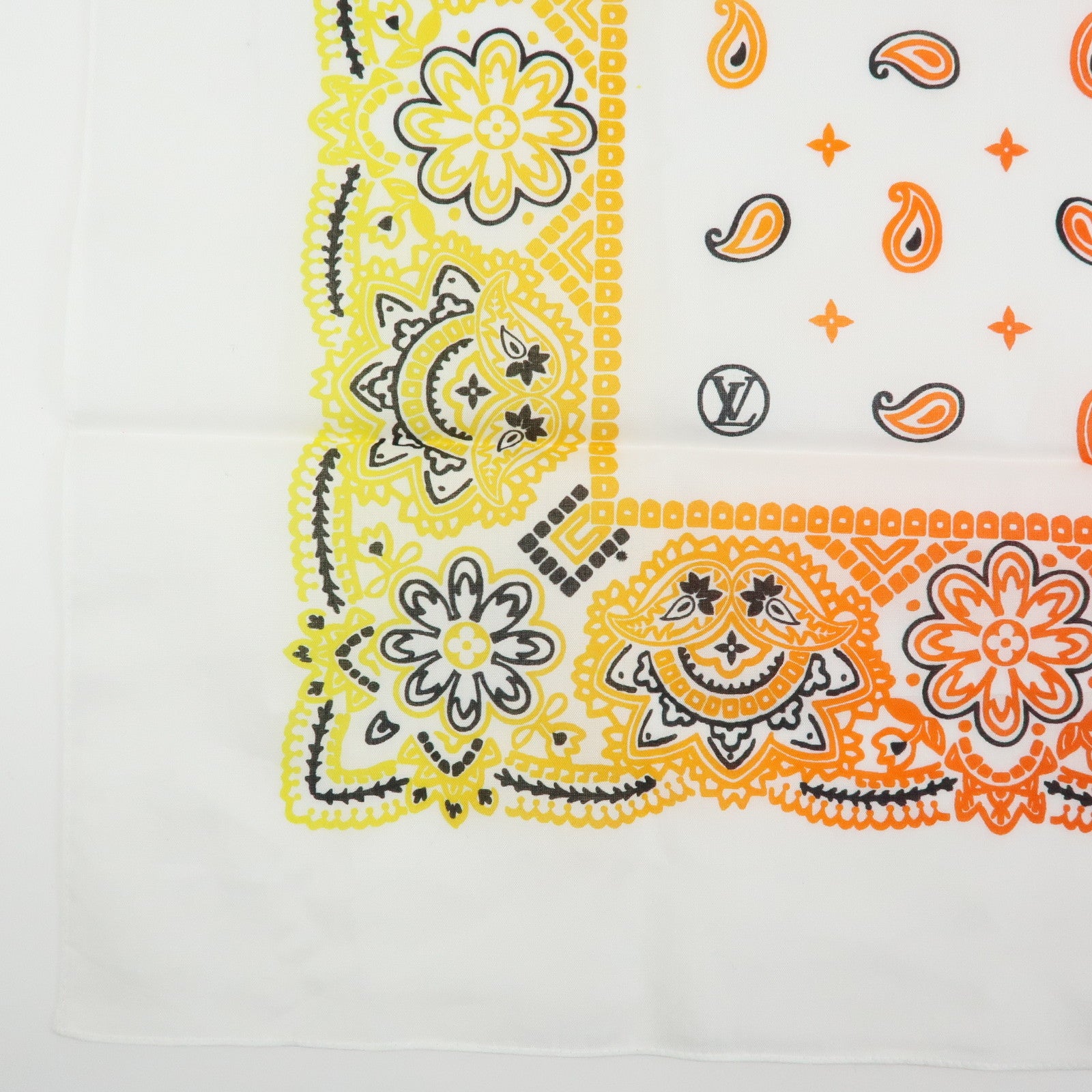 Louis Vuitton Cotton100% FRAGMENT DESIGN Scarf Bandana M73745