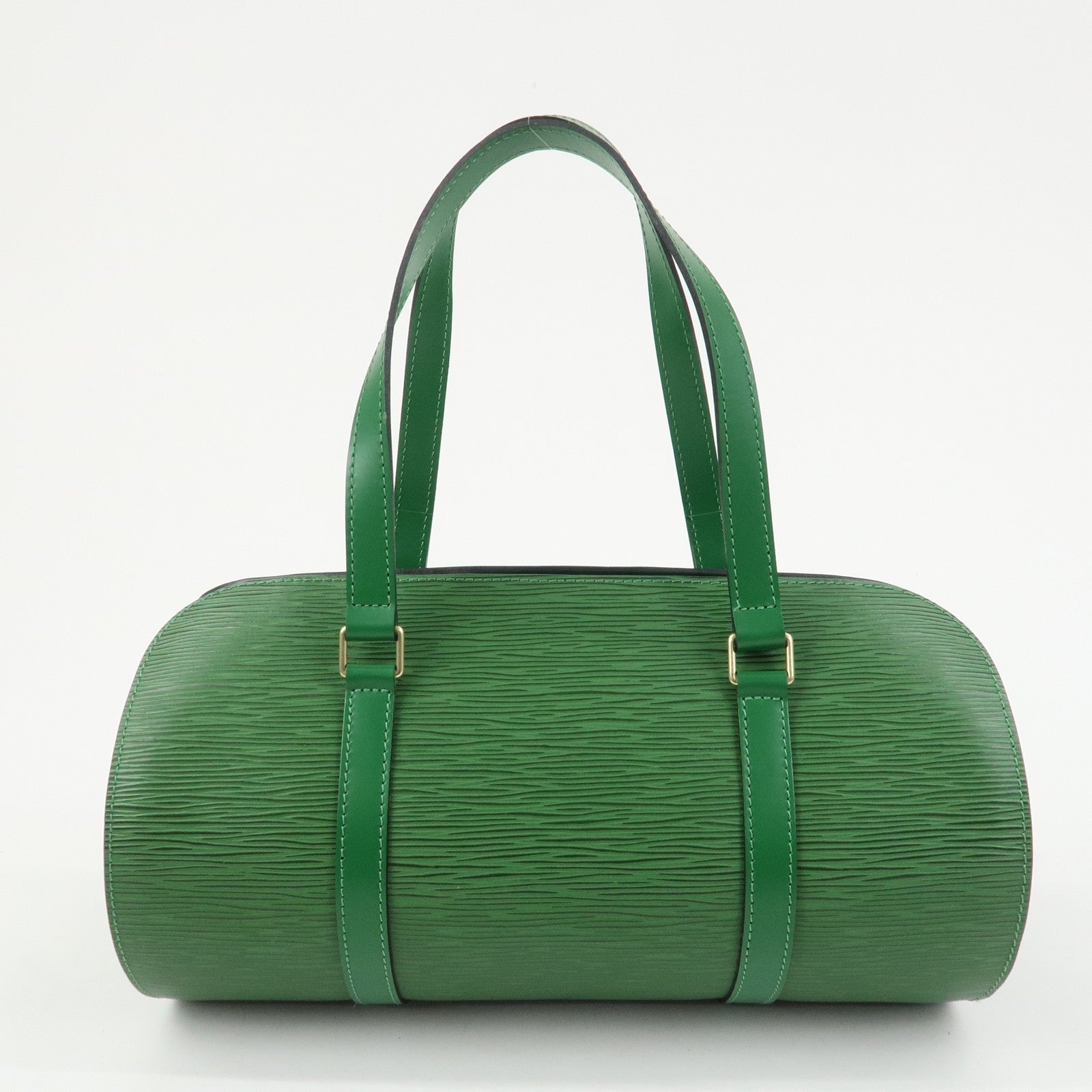 Louis Vuitton Epi Soufflot Hand Bag Borneo Green M52224