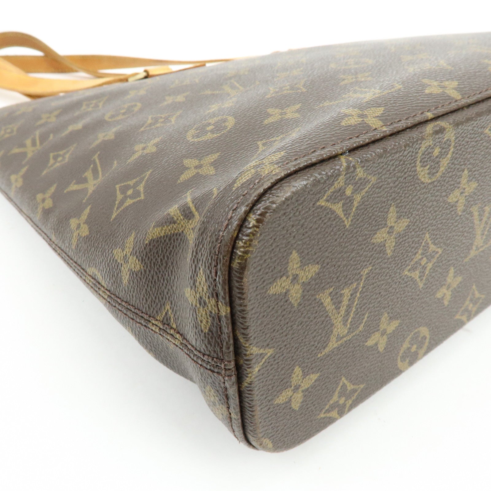 Louis Vuitton Monogram Luco Tote Bag Shoulder Bag Brown M51155