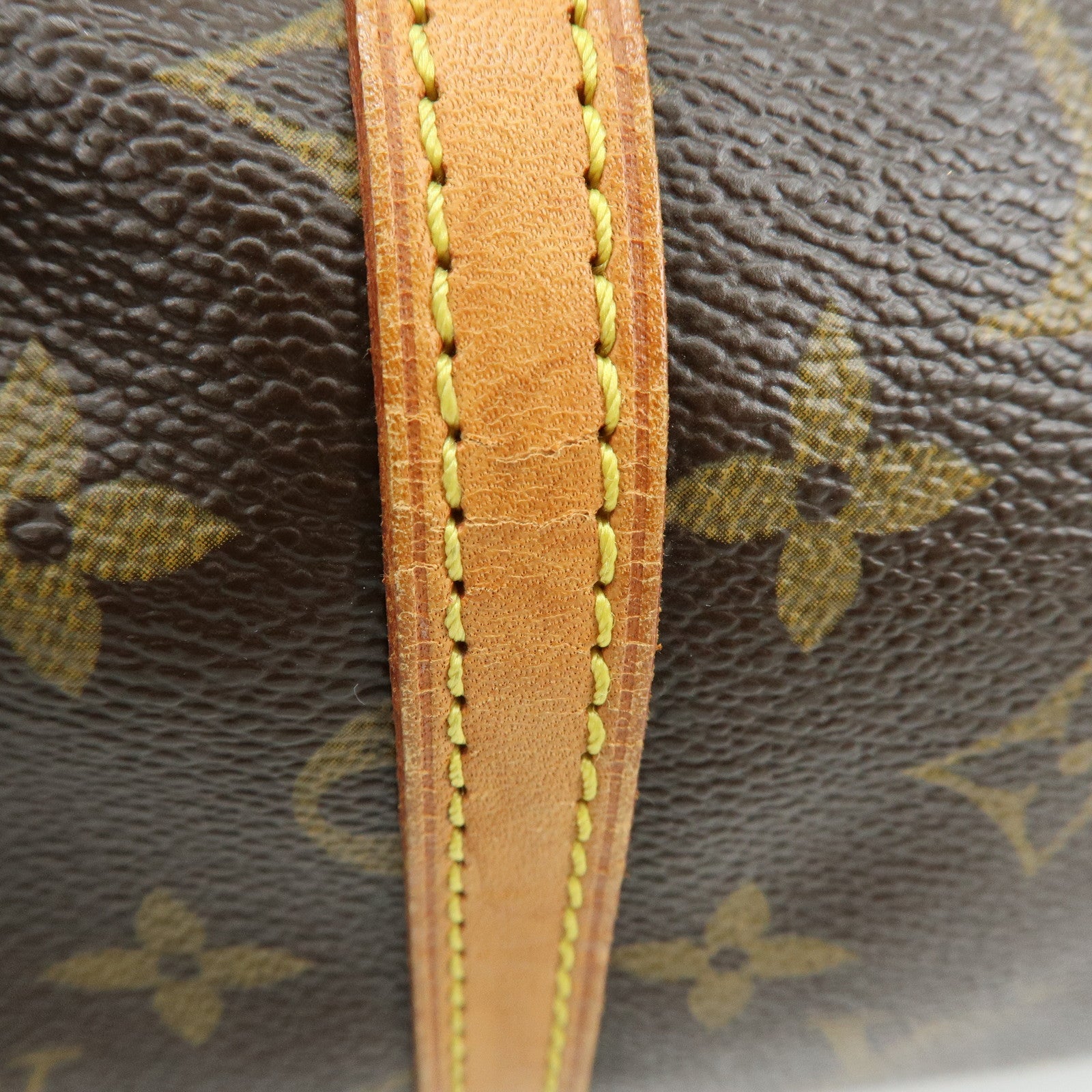 Louis Vuitton Monogram Papillon 30 Hand Bag Brown M51385