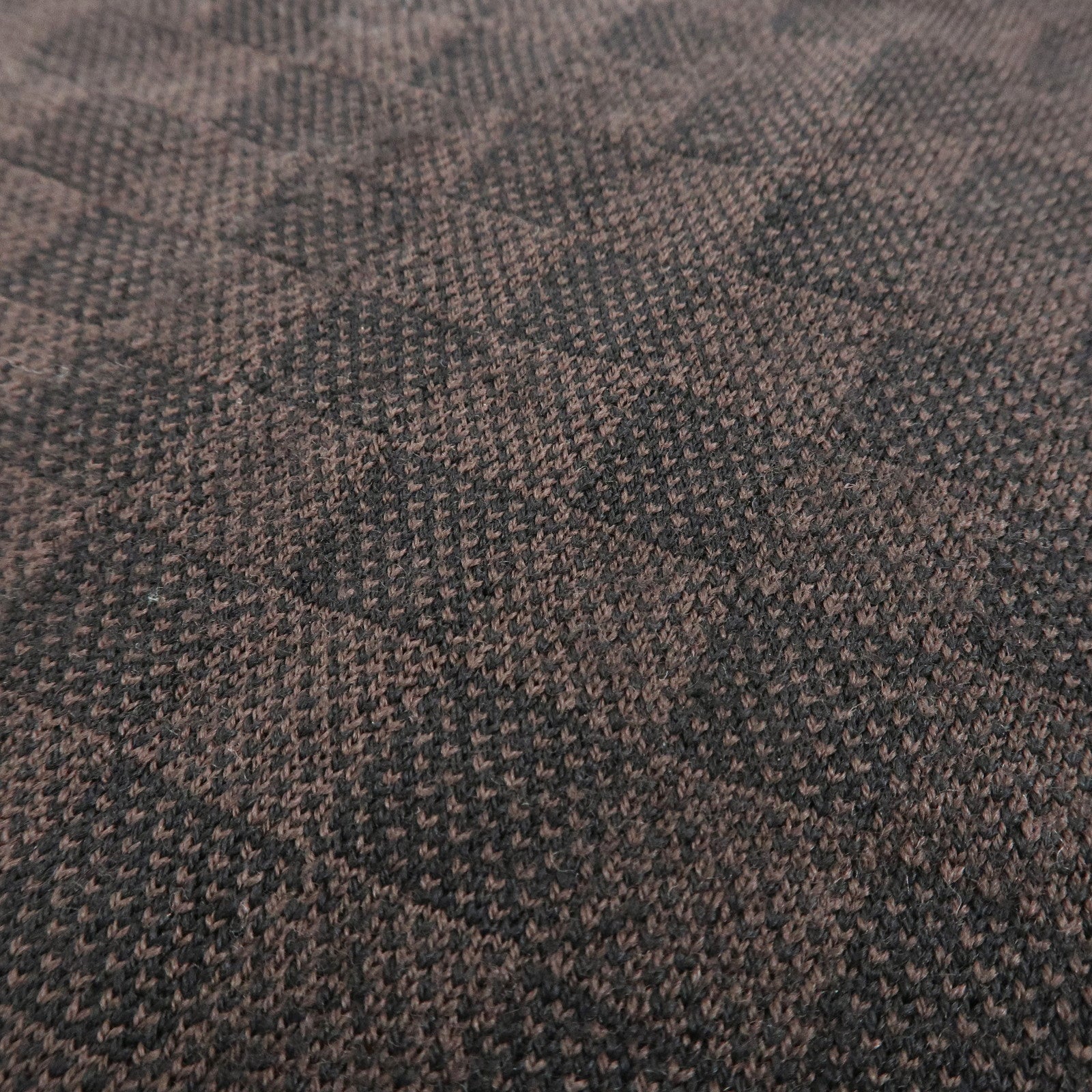 Louis Vuitton Damier Wool 100% Echarpe Petit Scarf Brown M70029