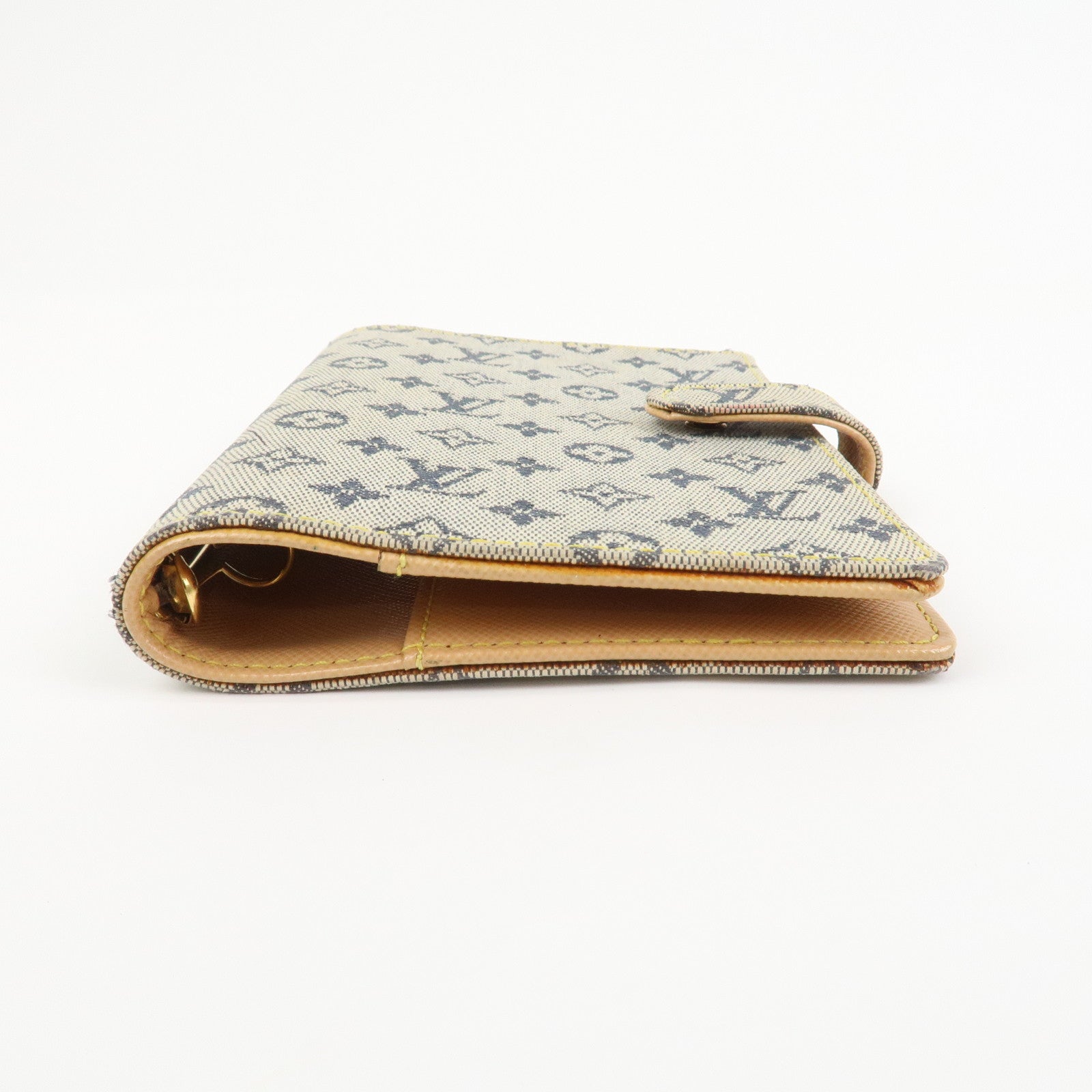 Louis Vuitton Monogram Mini Agenda PM Planner Cover Blue R20905
