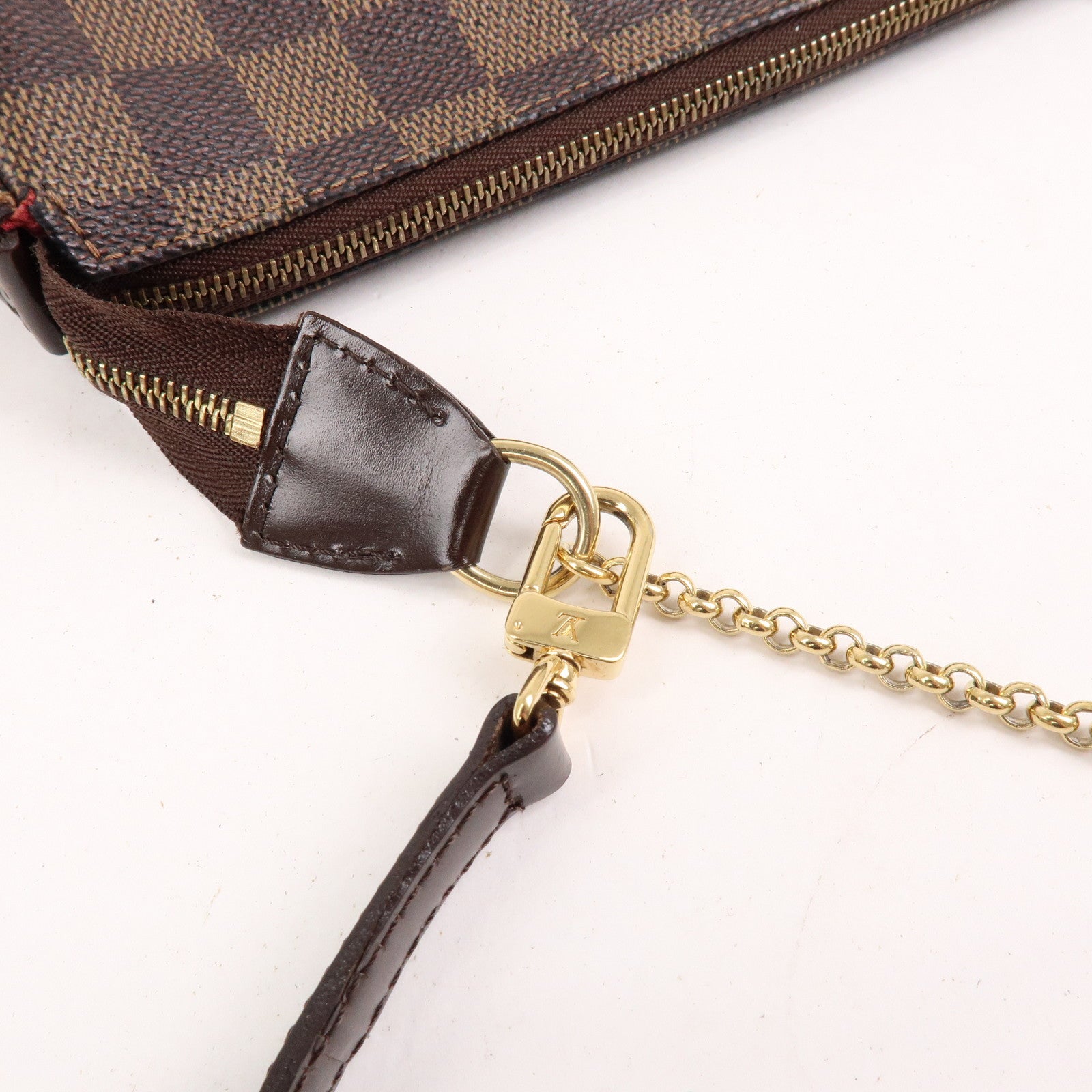 Louis Vuitton Damier Eva 2Way Hand Shoulder Bag Damier Ebene N55213