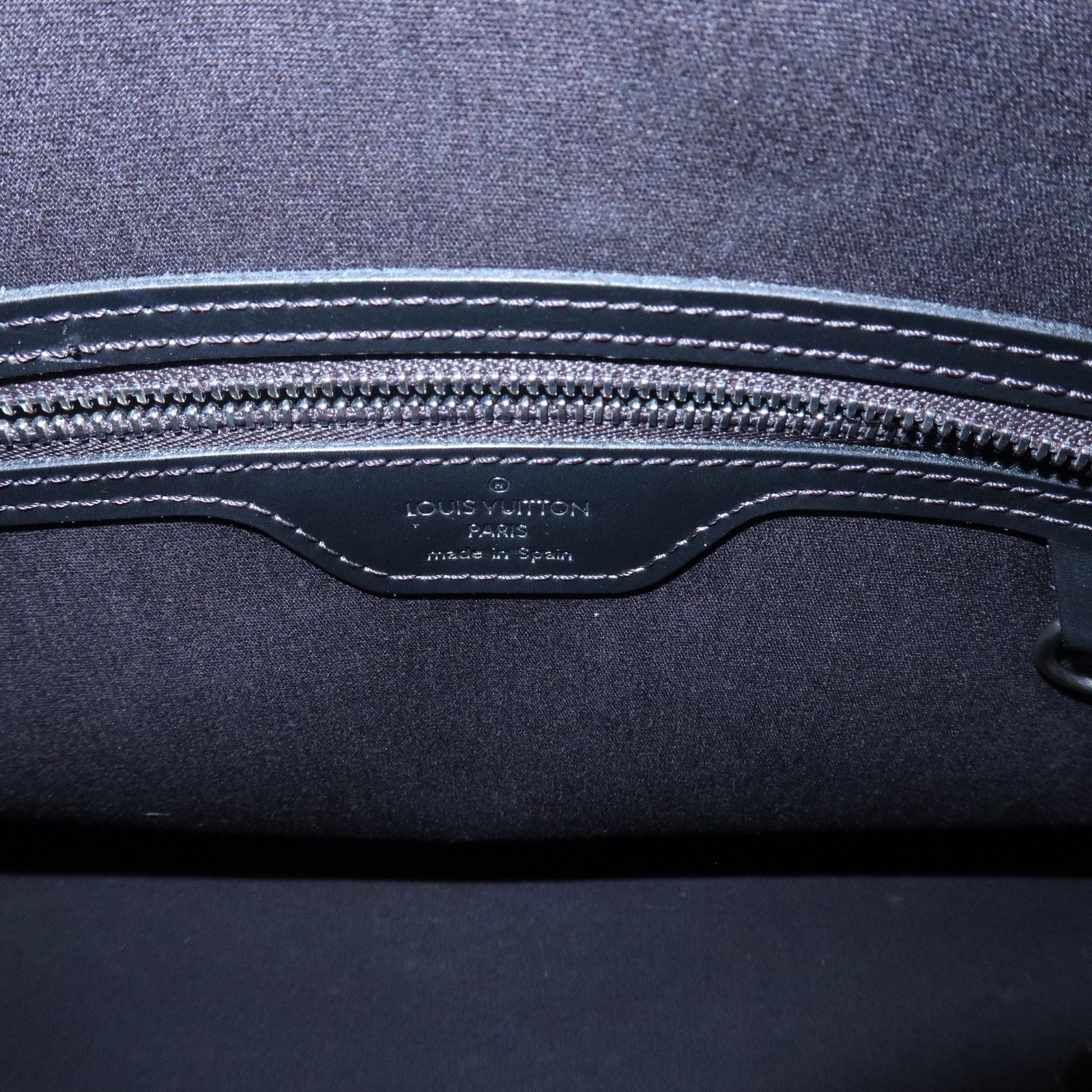 Louis Vuitton Monogram Matte Stockton Tote Bag Shoulder Bag Noir M55112