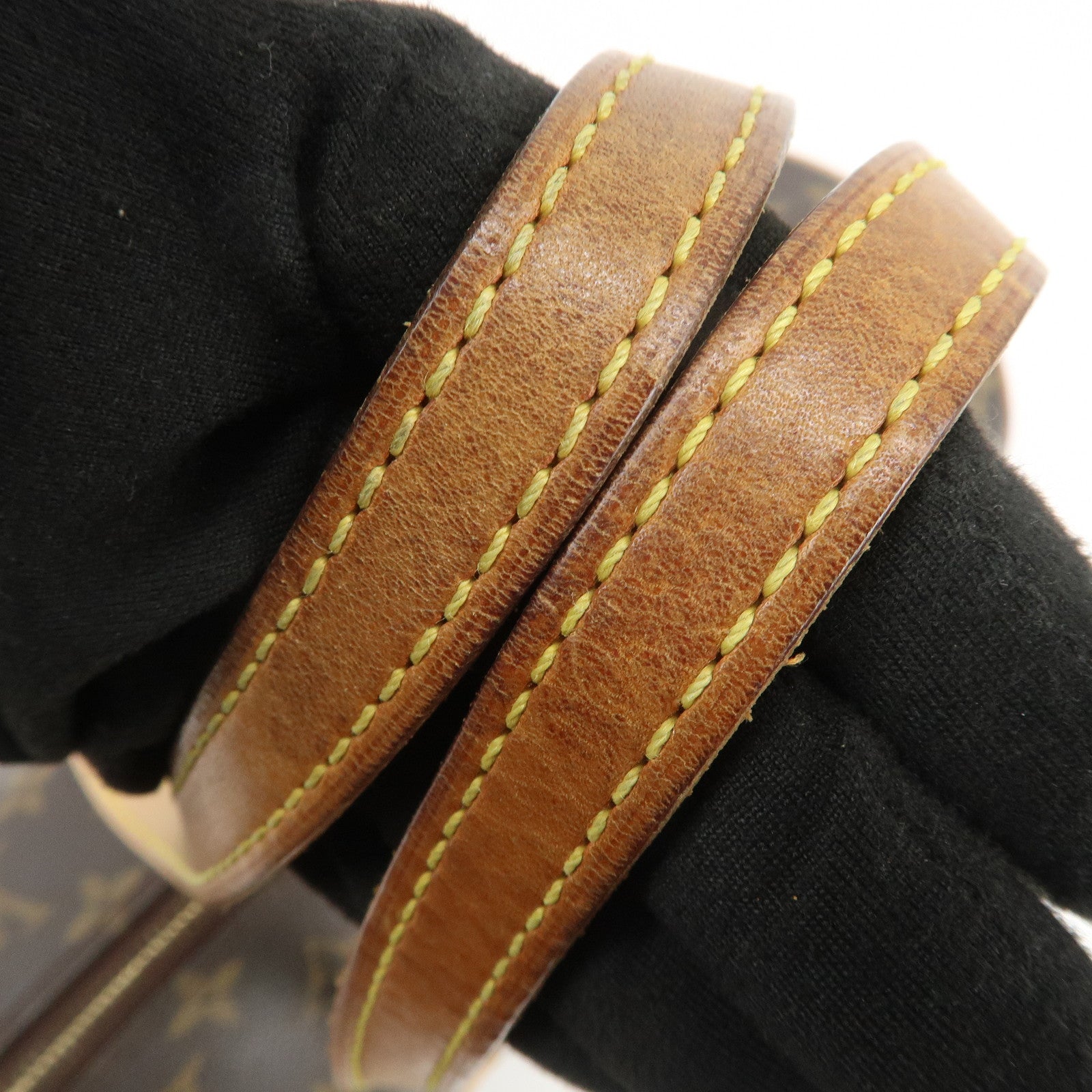 Louis Vuitton Monogram Papillon 30 Hand Bag Brown M51385