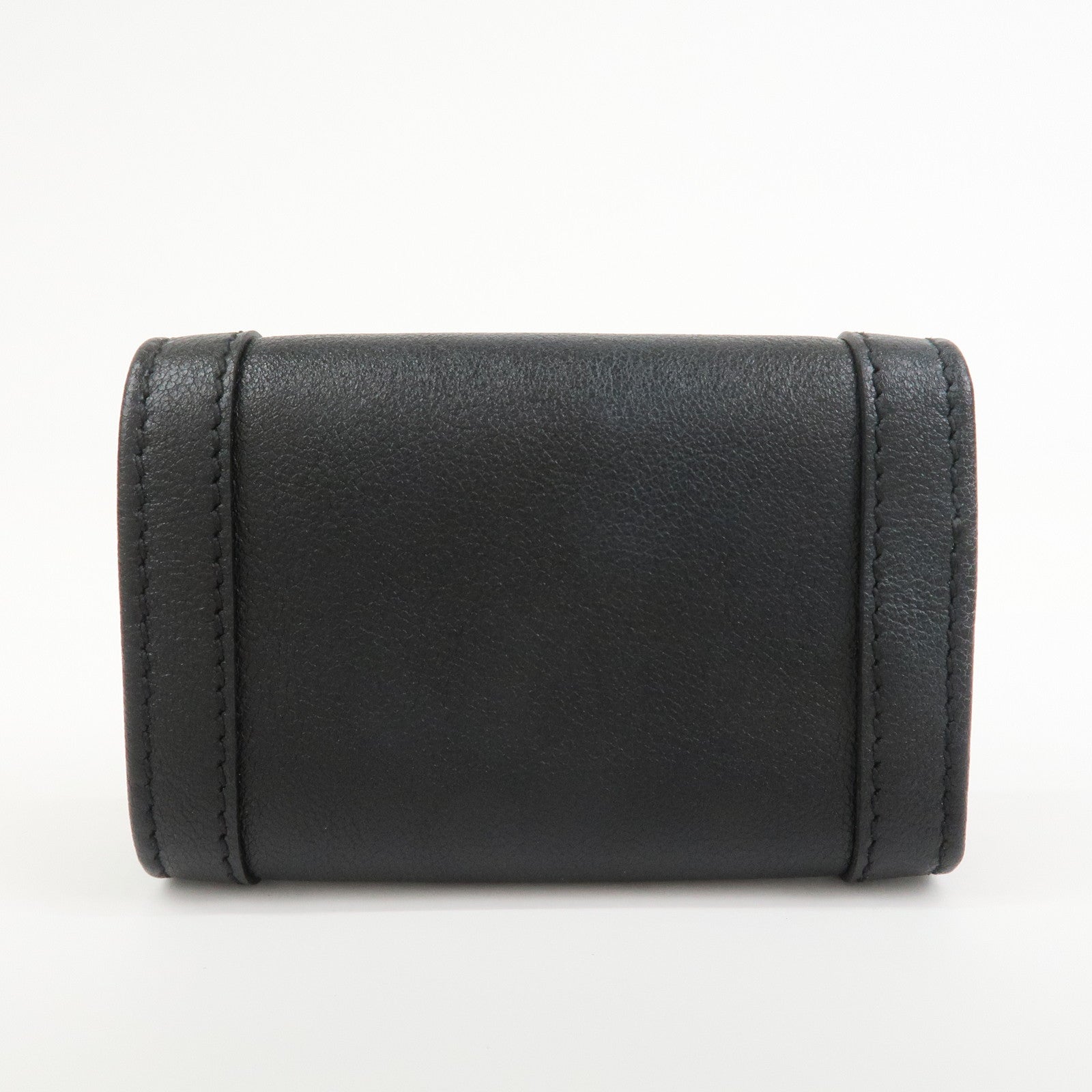GUCCI GG Marmont Bamboo Leather 6 Key Rings Key Case Black 658636