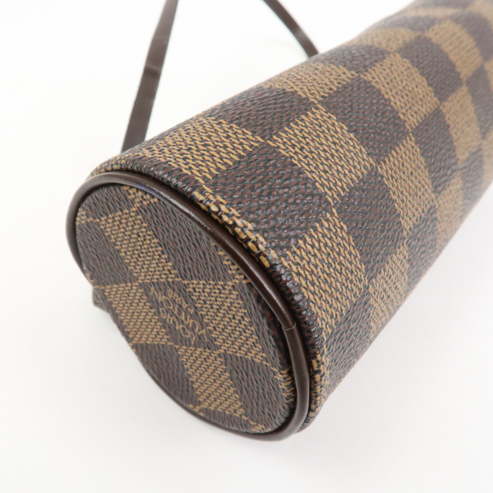 Louis Vuitton Damier Ebene Mini Pouch for Papillon Bag Brown