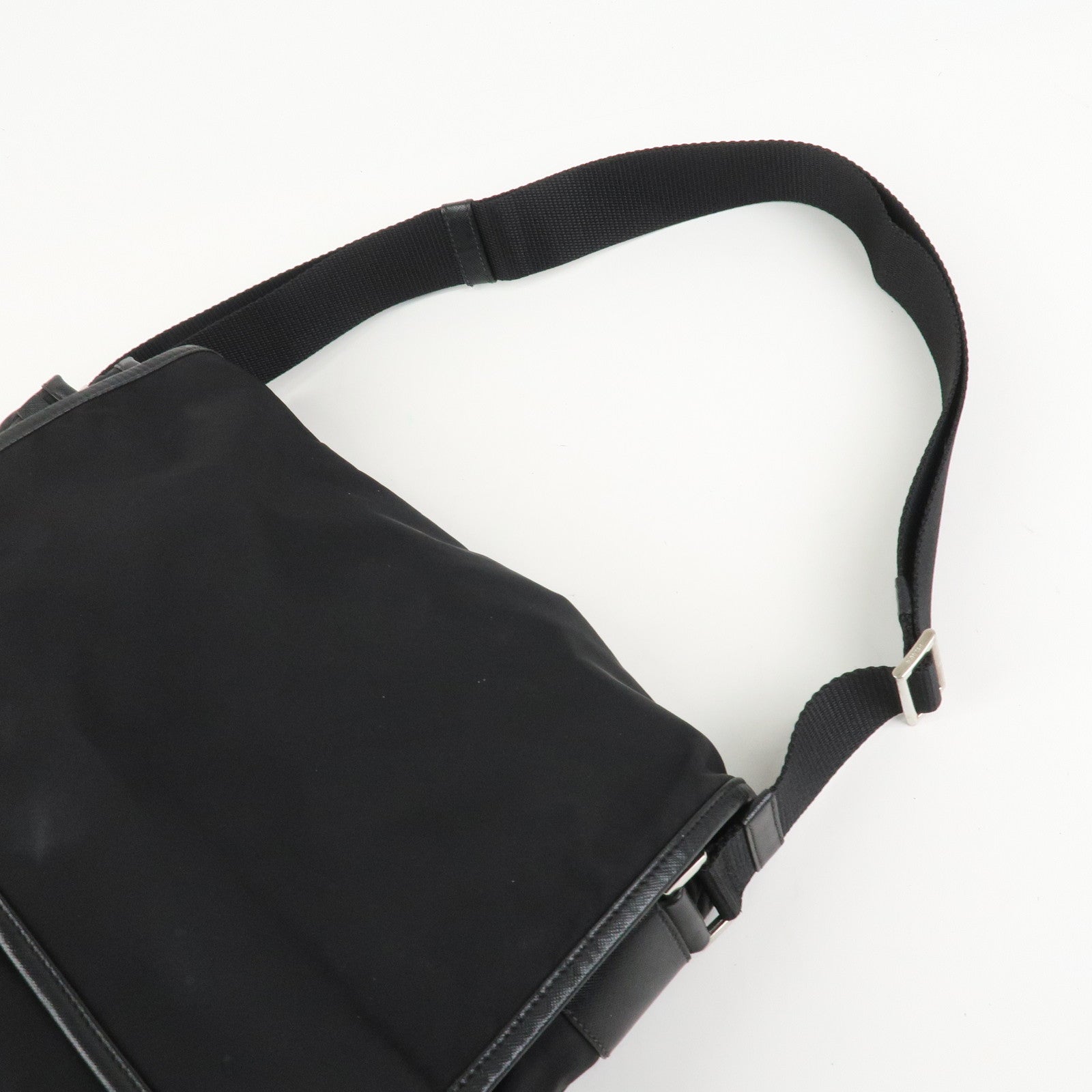 PRADA - Nylon   Saffiano Leather Black 2DV166