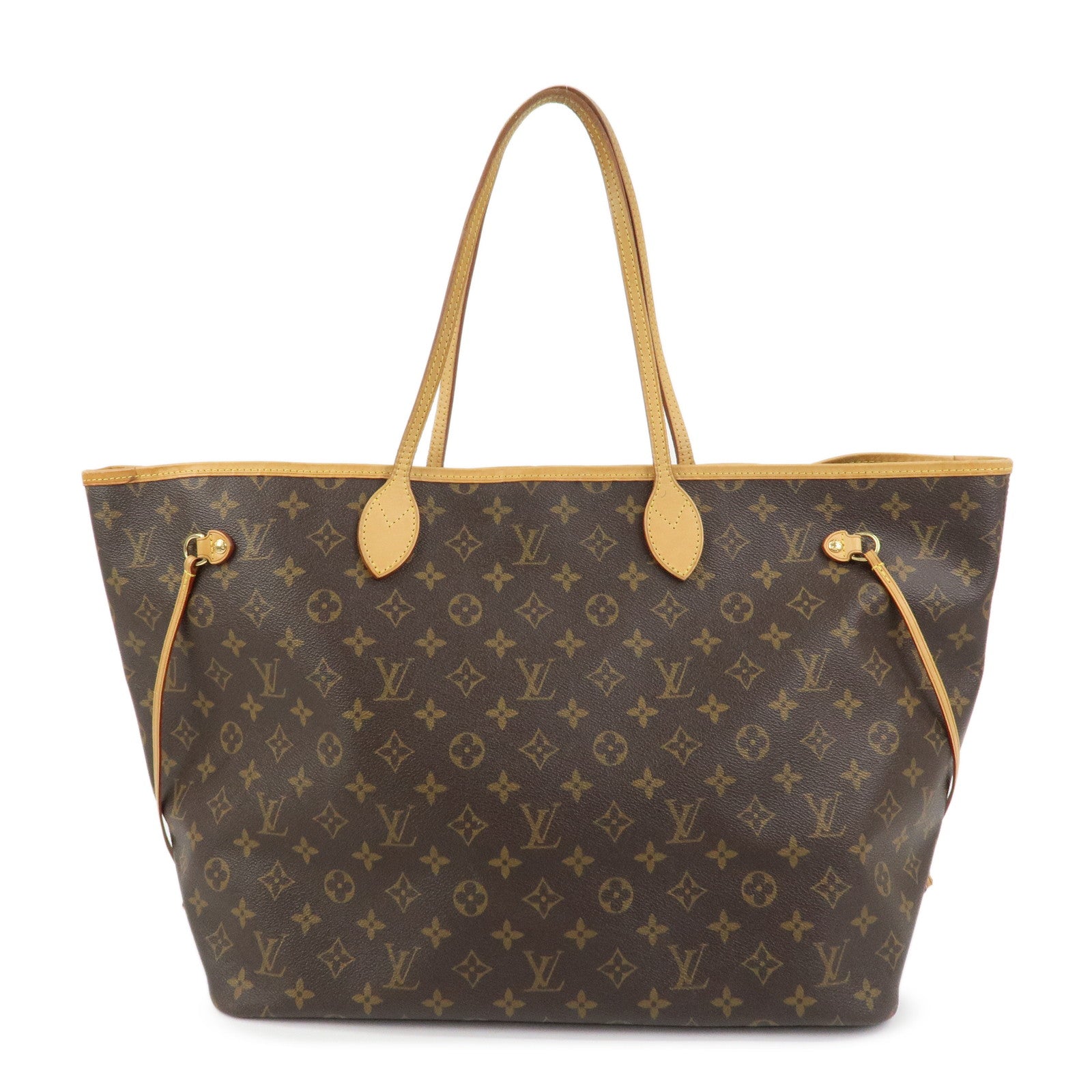 Louis Vuitton Monogram Neverfull GM Tote Bag Brown M40157