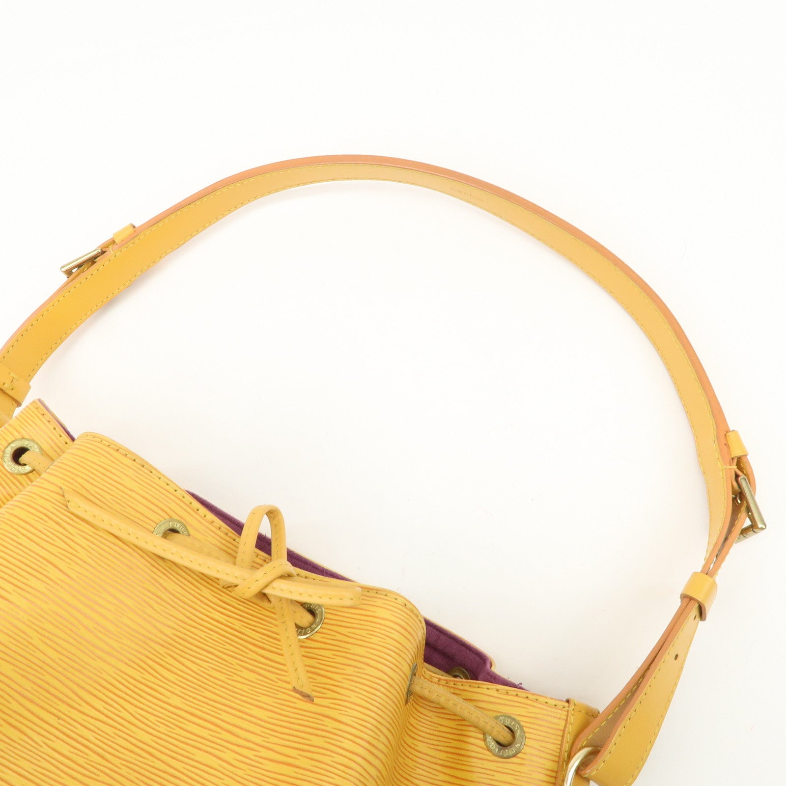 Louis Vuitton Epi Leather Noe Shoulder Bag Tassili Yellow M44009