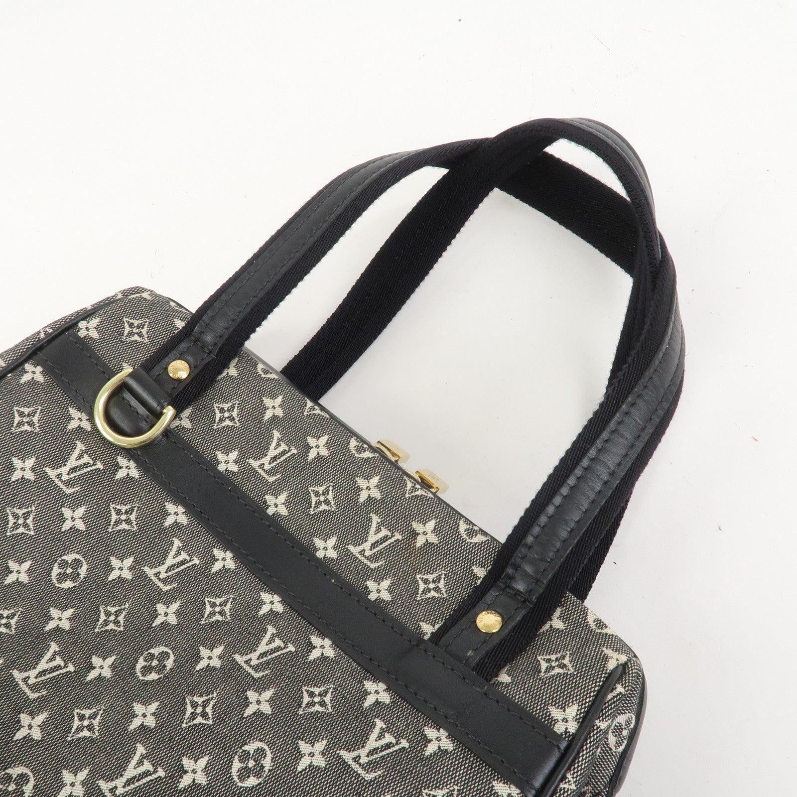 Louis Vuitton Monogram Mini Josephine PM Hand Bag Noir M92049