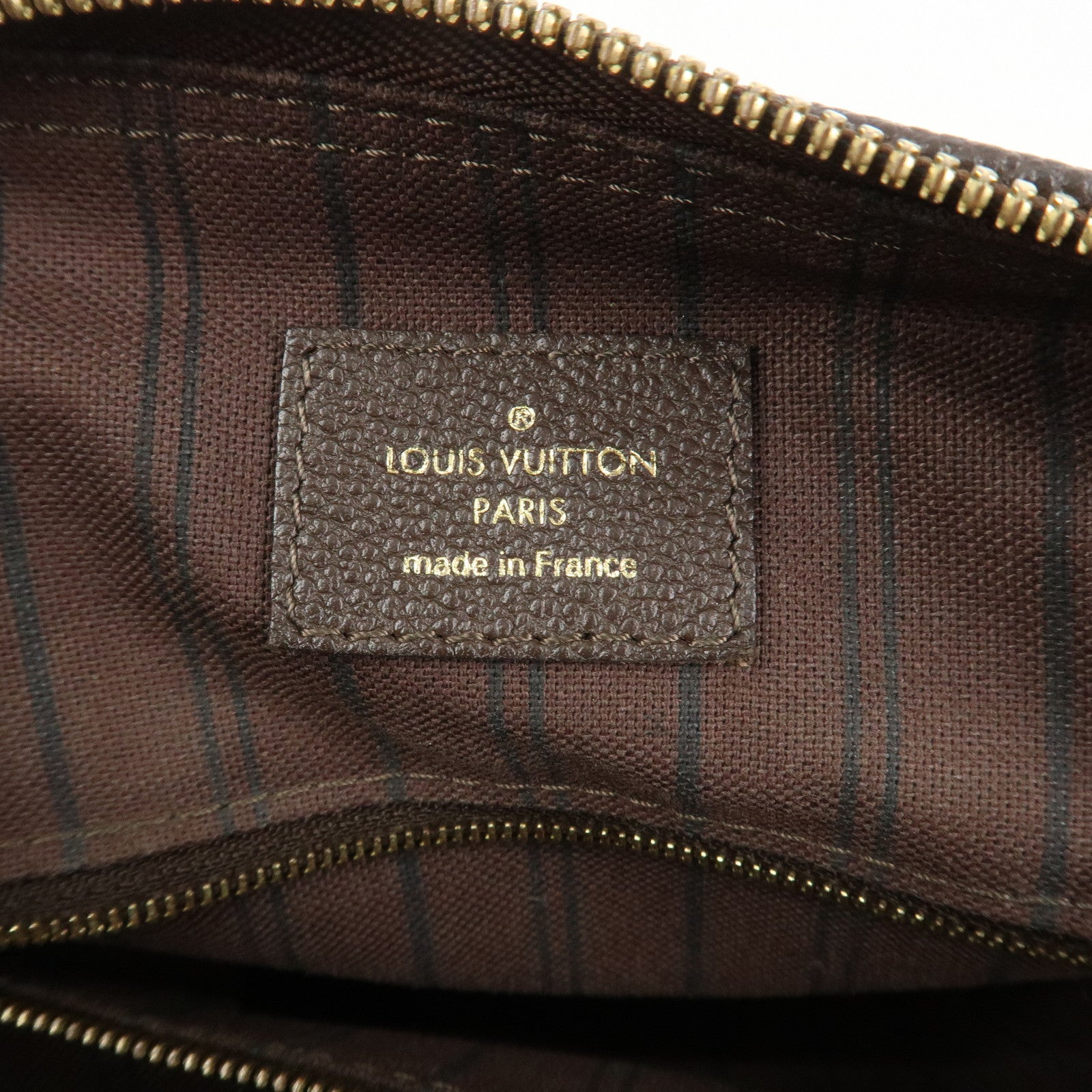 Louis Vuitton Monogram Empreinte Speedy 30 Bandouliere Terre M40751