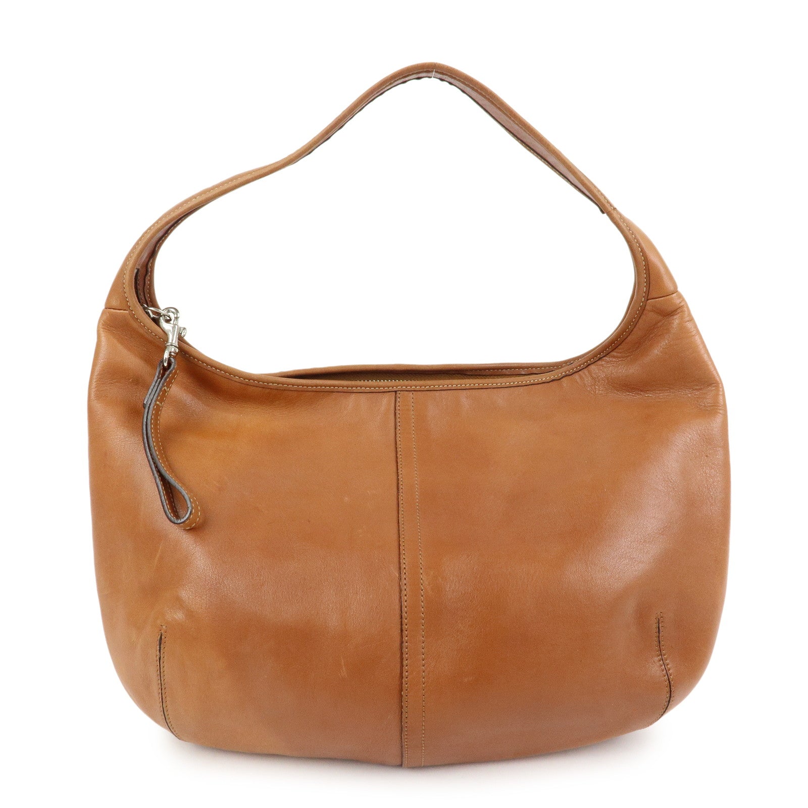 COACH Ergo Leather Shoulder Bag Hand Bag Camel
