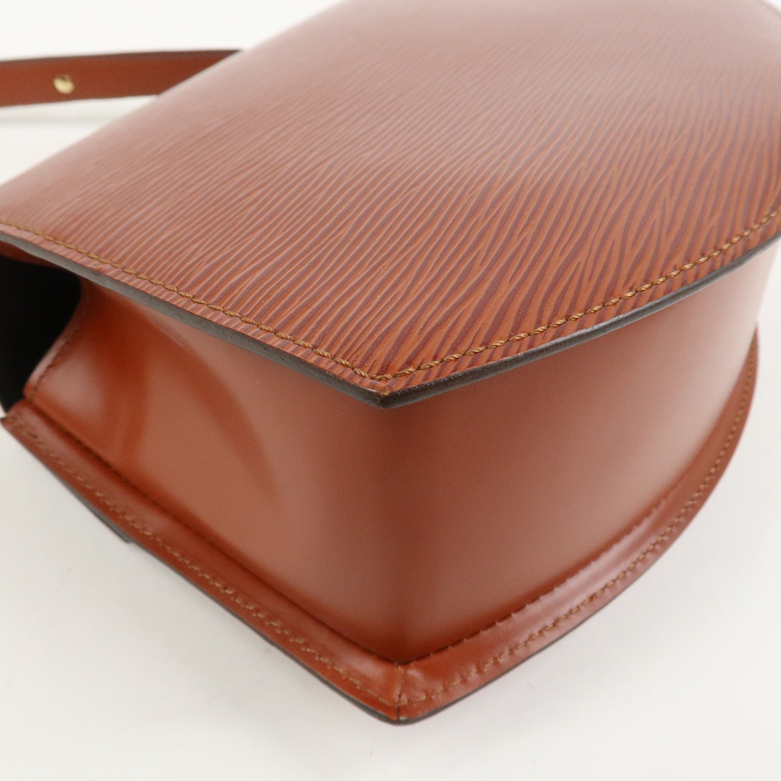 Louis Vuitton Epi Tilsit Shoulder Hand Bag Kenya Brown M52483