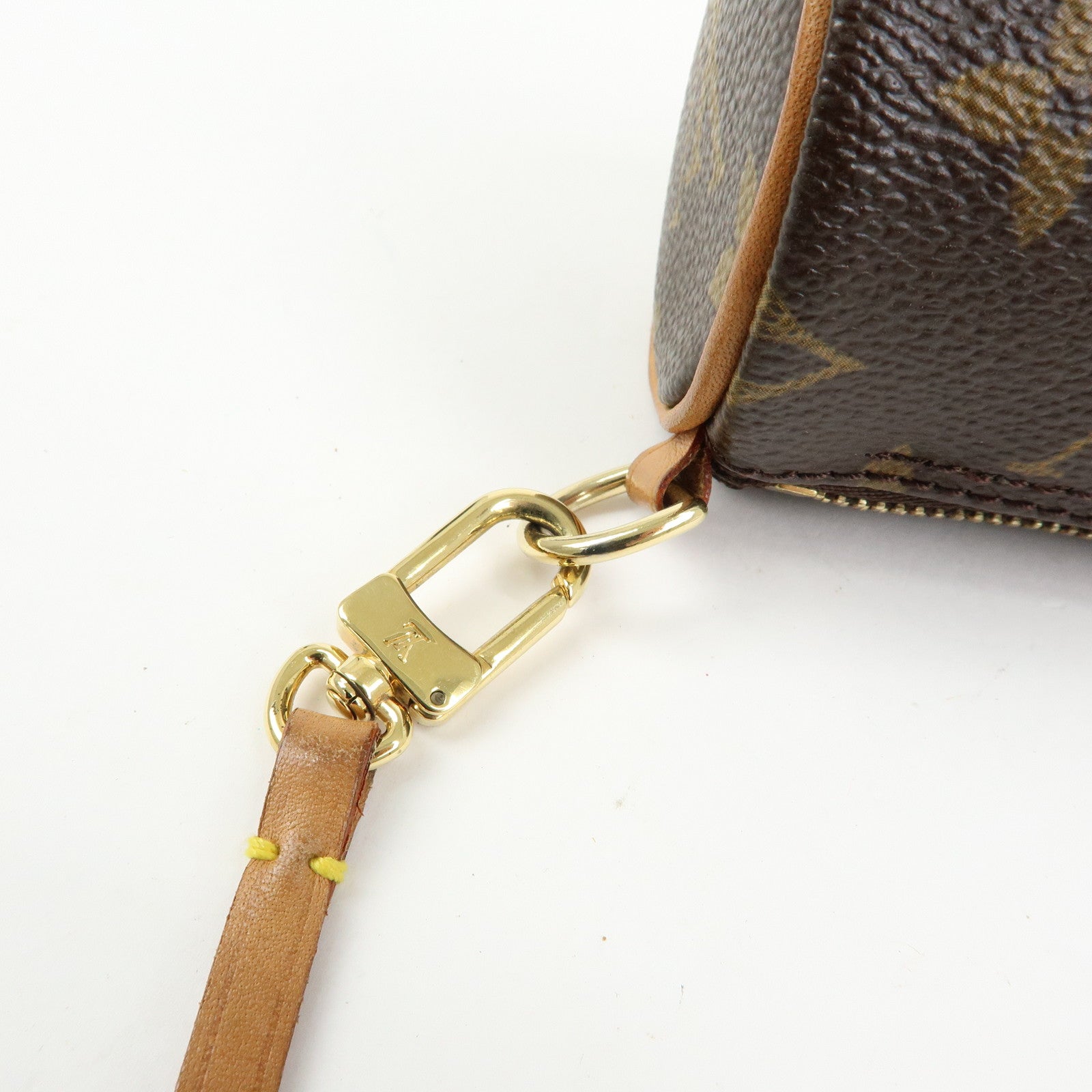 Louis Vuitton Monogram Mini Pouch for Papillon Bag Brown