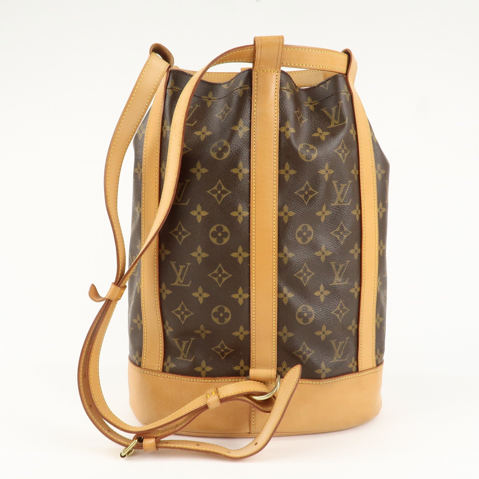 Louis Vuitton Monogram Randonee PM Laundry Bag M42243 Used