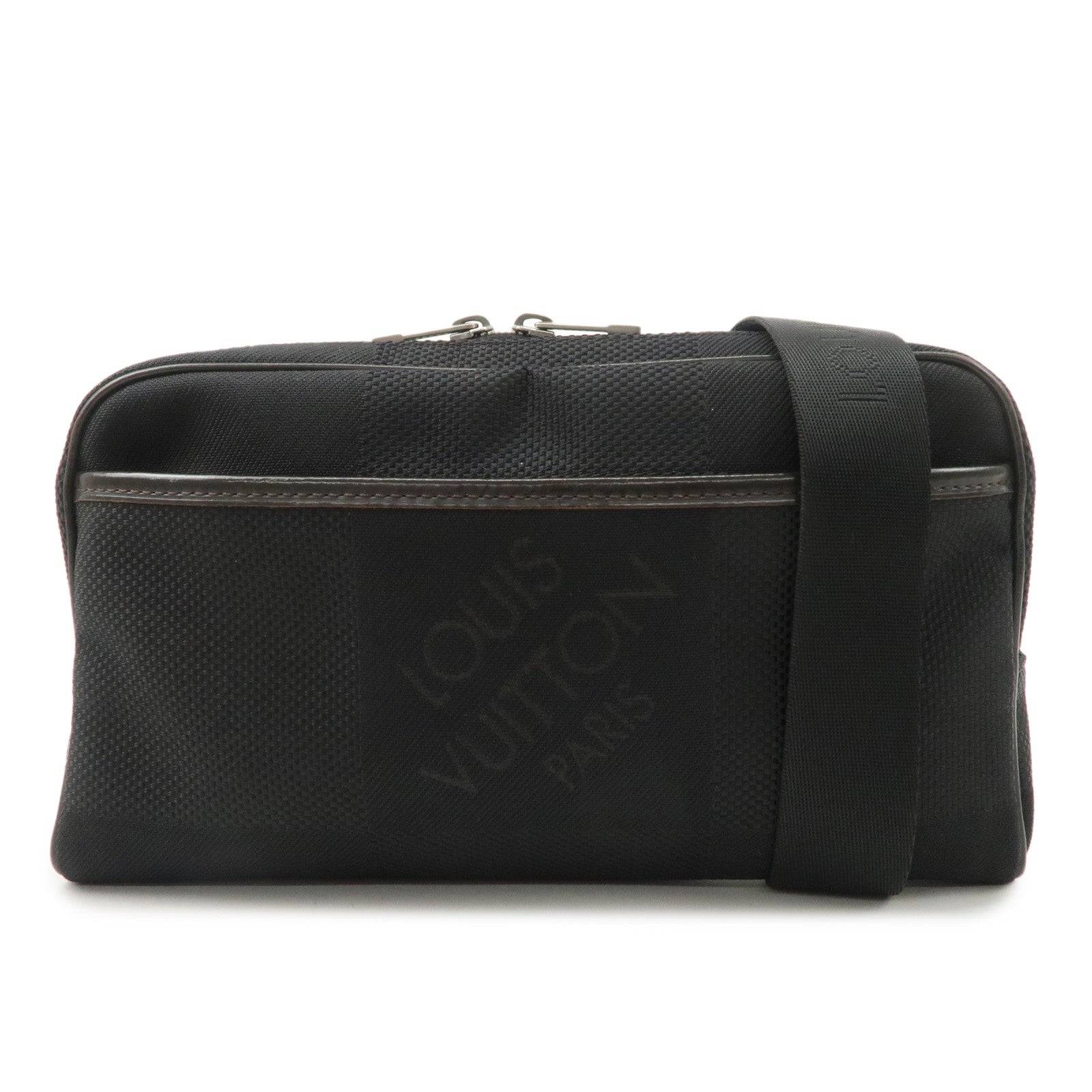 Louis Vuitton Damier Geant Acrobat Waist Bag Black M93620 Used