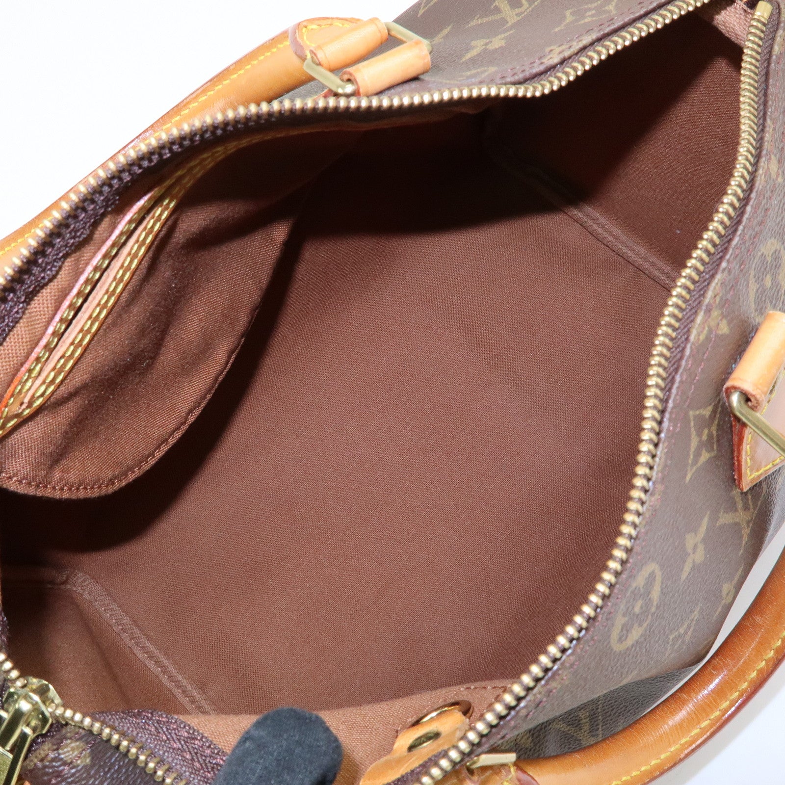 Louis Vuitton Monogram Speedy 30 Boston Bag Hand Bag Brown M41526