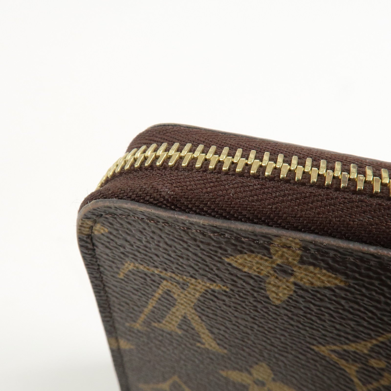 Louis Vuitton Monogram Vivienne Zippy Long Wallet Brown M81544 Used