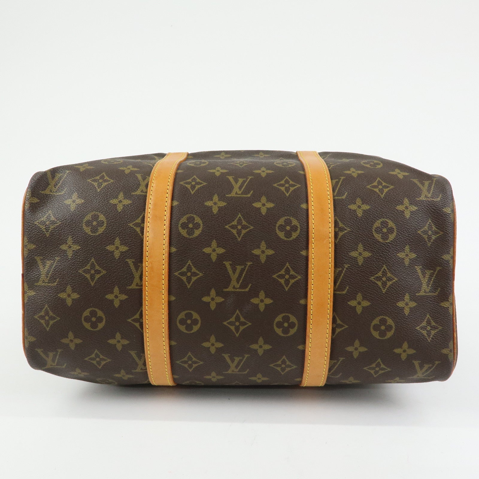 Louis Vuitton Monogram Sac Souple 35 Boston Bag Brown M41626