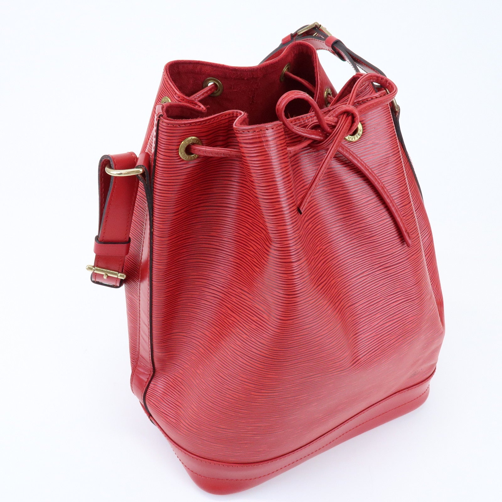 Louis Vuitton Epi Leather Noe Shoulder Bag Castilian Red M59007