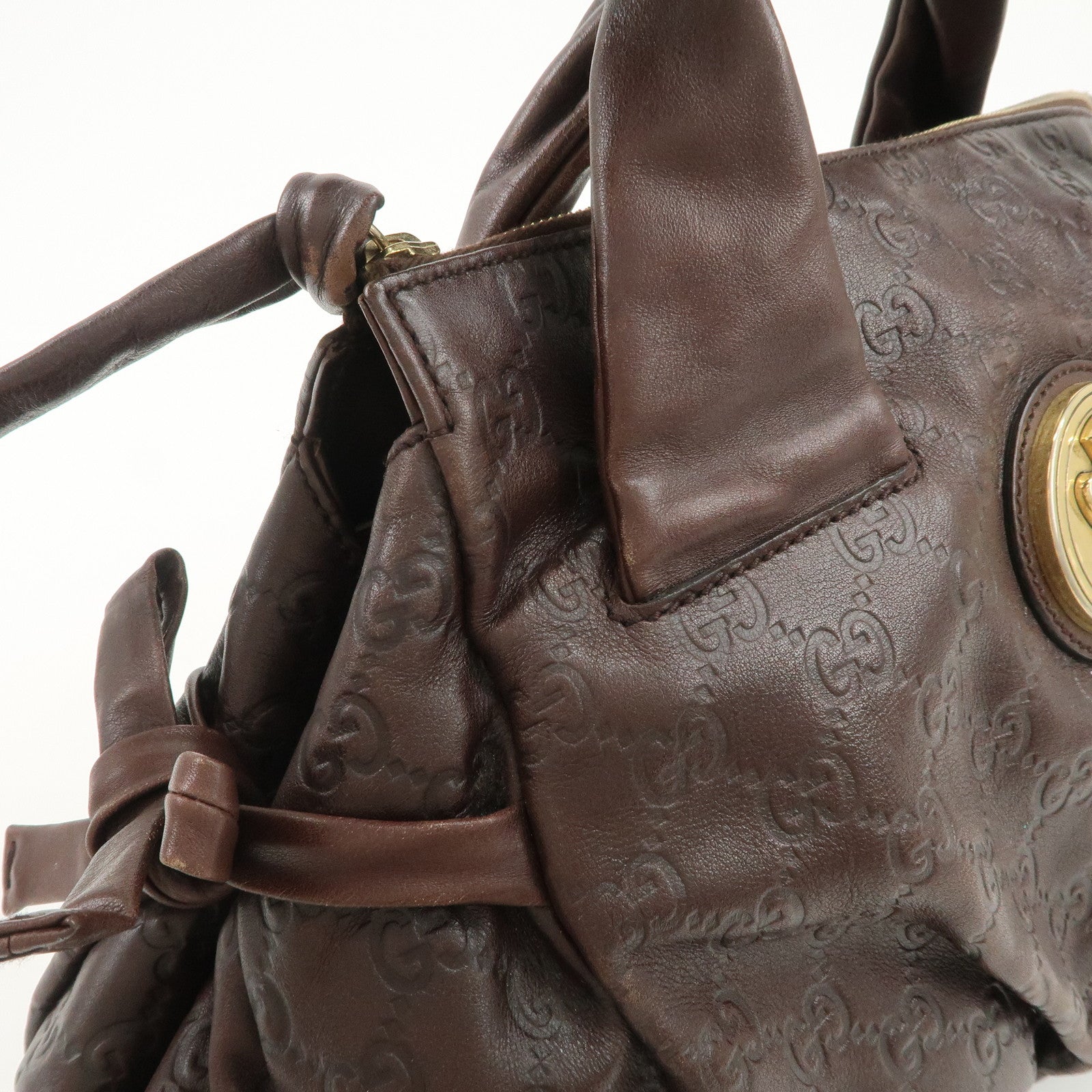 GUCCI Hysteria Guccissima Leather Hand Bag Shoulder Bag 197020