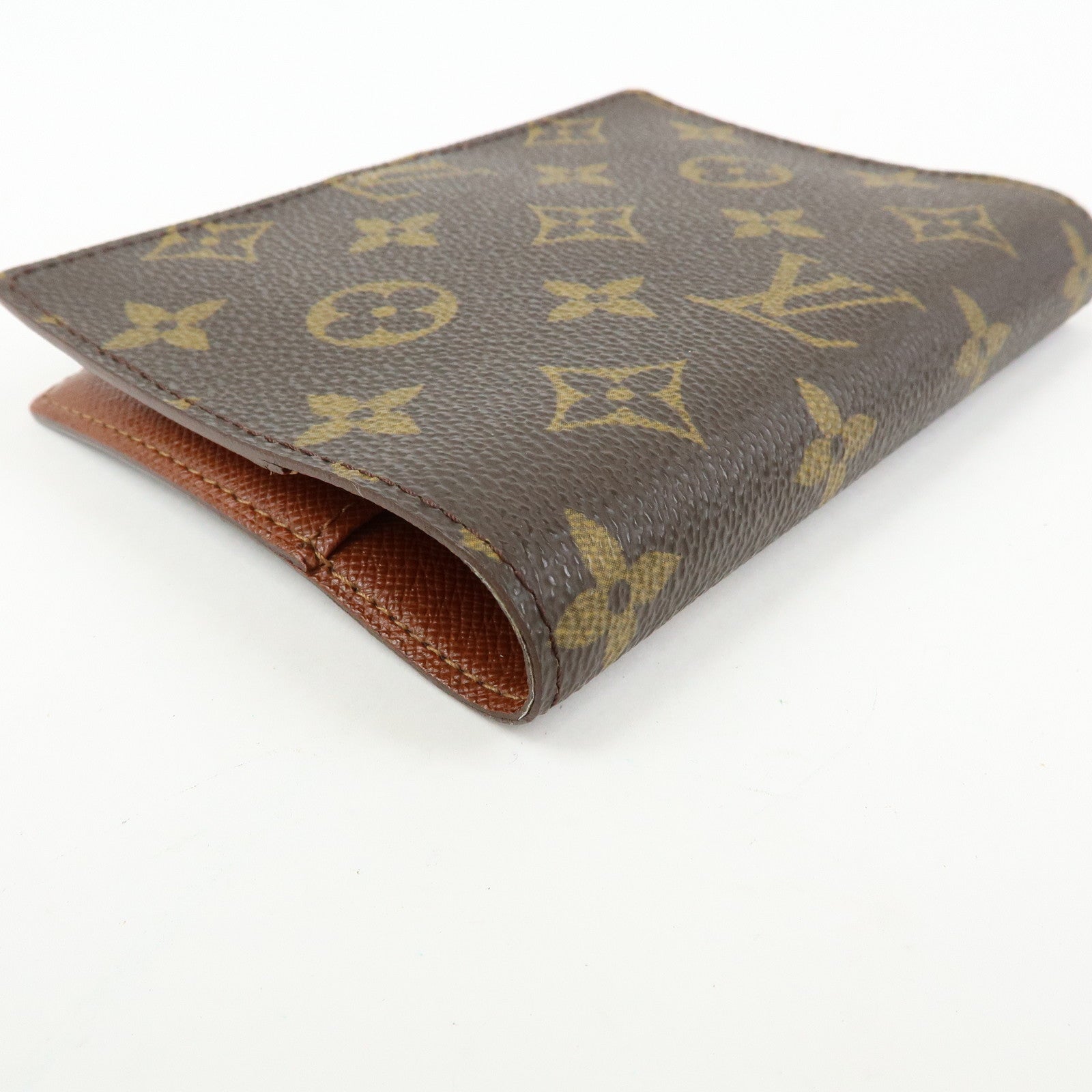 Louis Vuitton Monogram Agenda PM Planner Cover Brown R20005