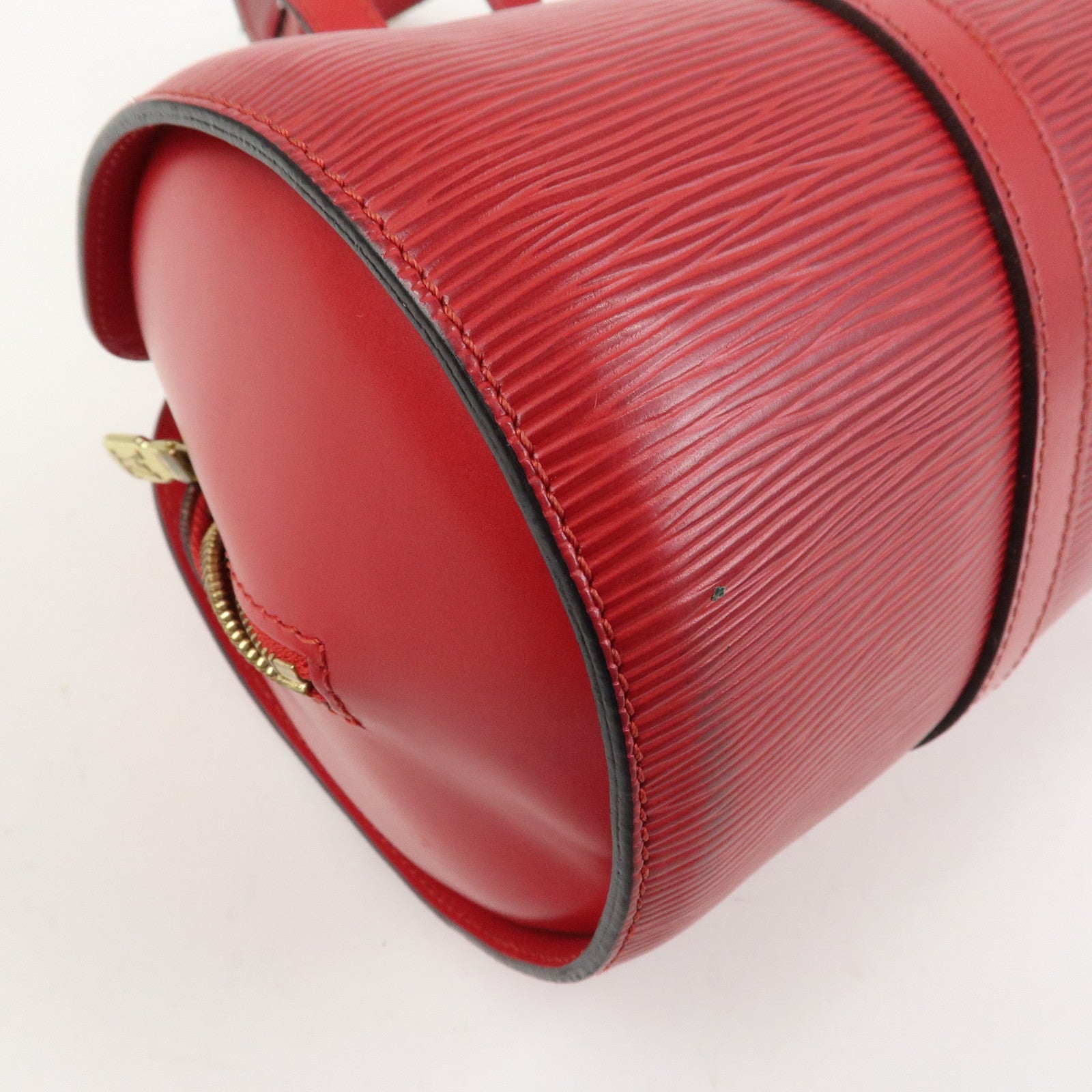 Louis Vuitton Epi Soufflot Hand Bag Castillian Red M52227