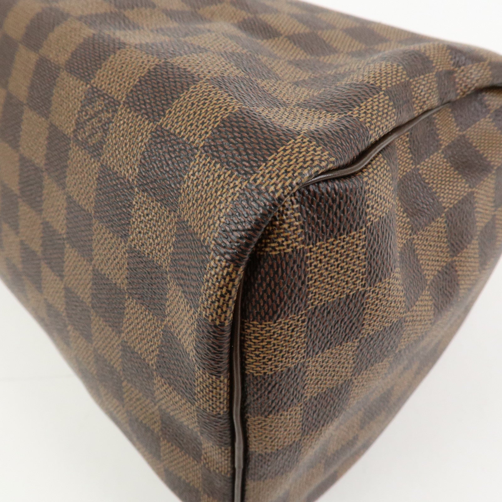 Louis Vuitton Damier Ebene Canvas Speedy 30 Boston Bag N41364