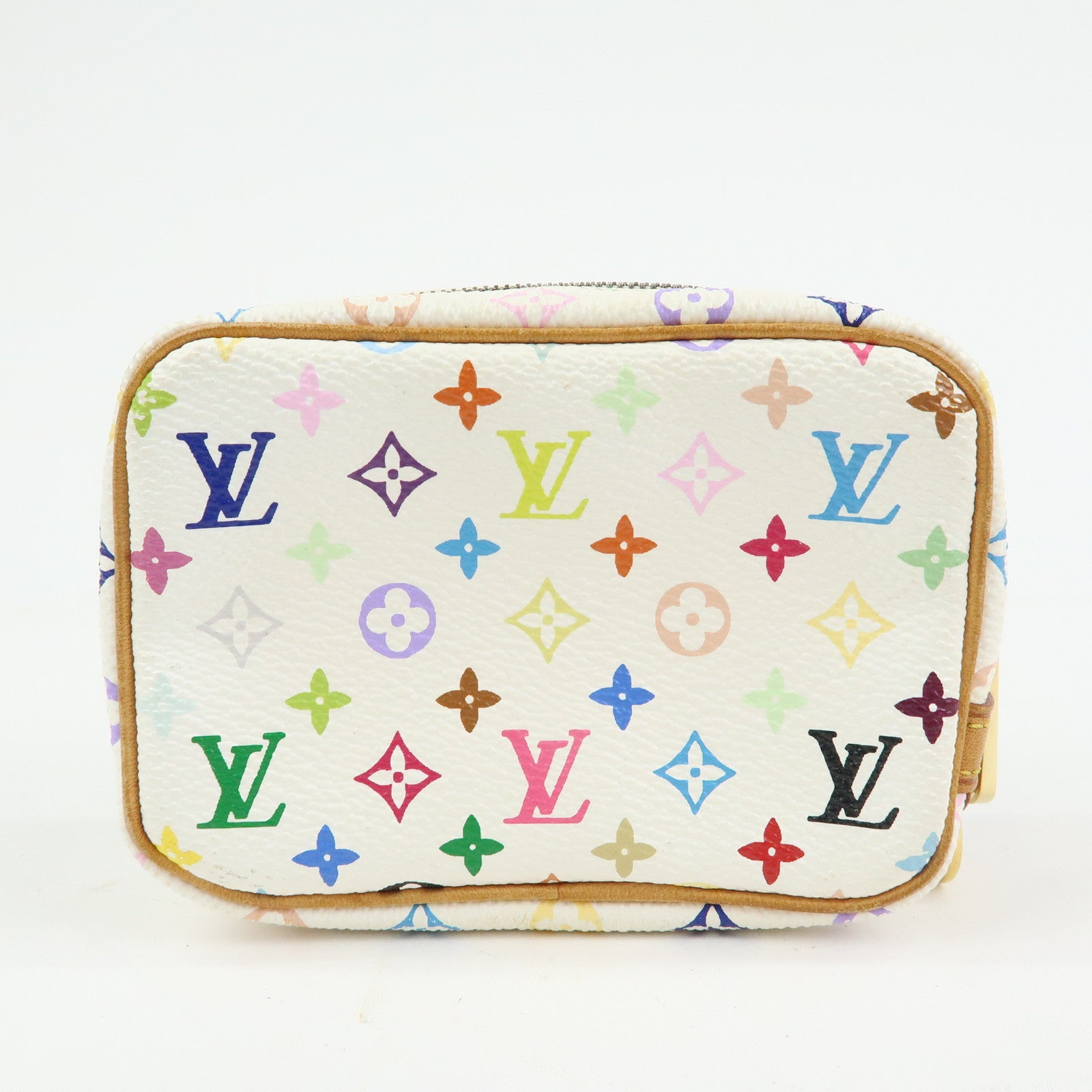 Louis Vuitton Monogram Multicolor Trousse Wapity Pouch Blanc M58033