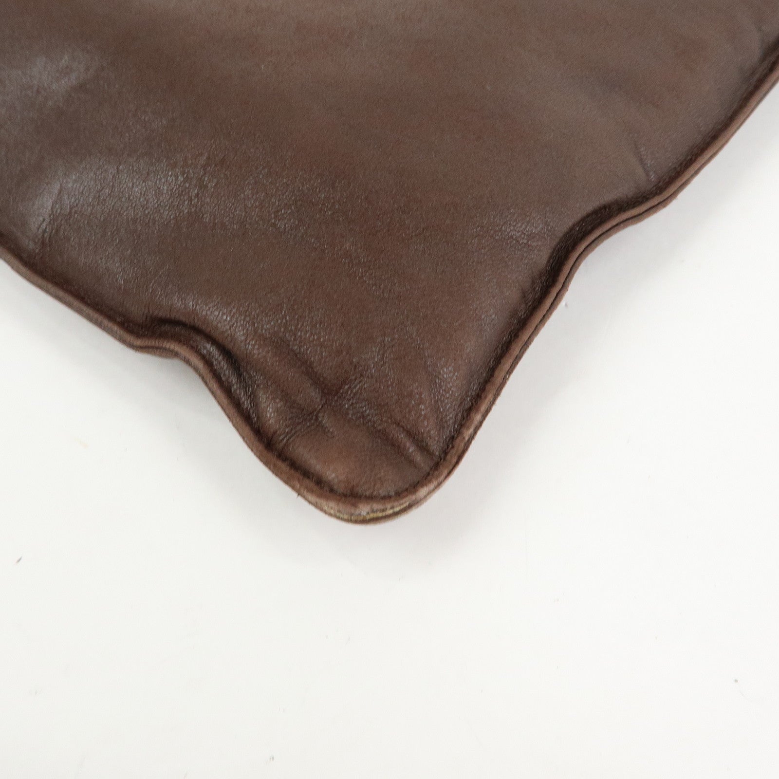 LOEWE Nappa Leather Tote Bag Hand Bag Brown