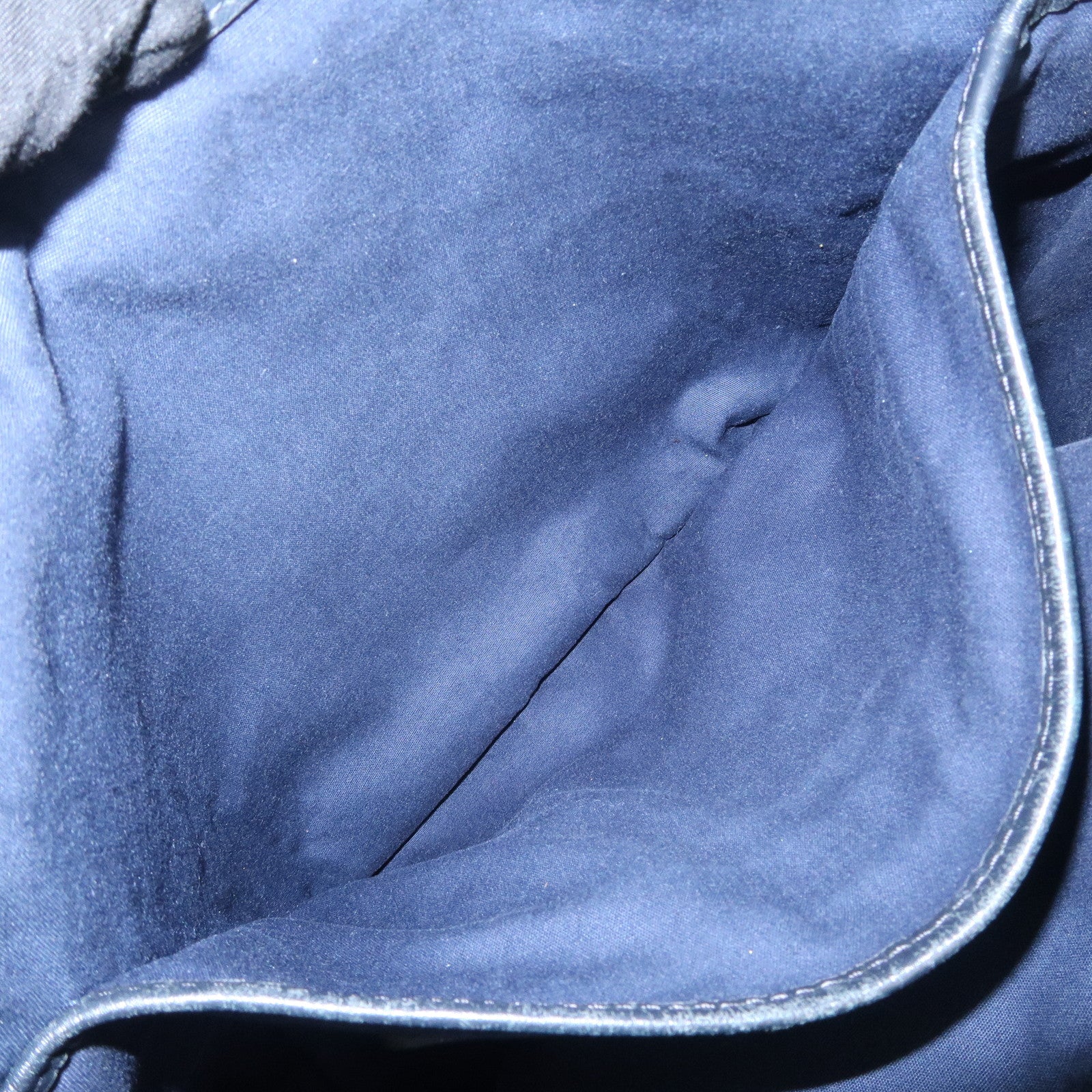 Louis Vuitton Monogram Mini Canvas Lucille GM Tote Bag Blue M92679