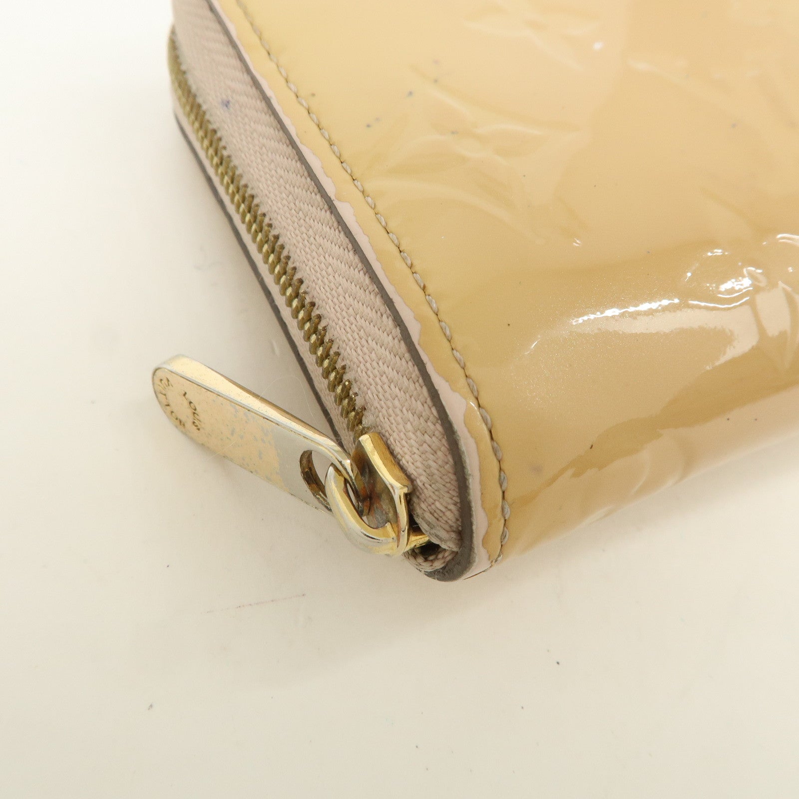 Louis Vuitton Monogram Vernis Leather Set of 2 Wallet M91979/M90203