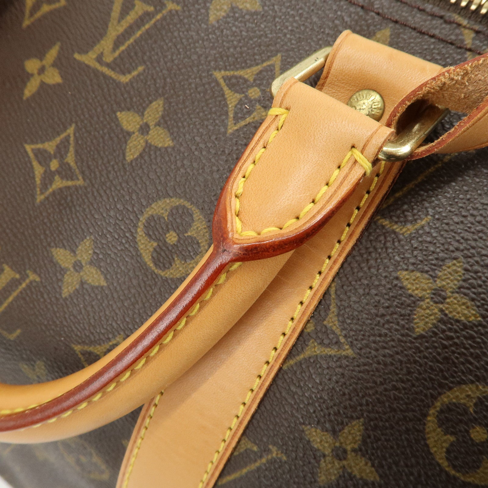 Louis Vuitton Monogram Keep All Bandouliere 55 Boston Bag M41414