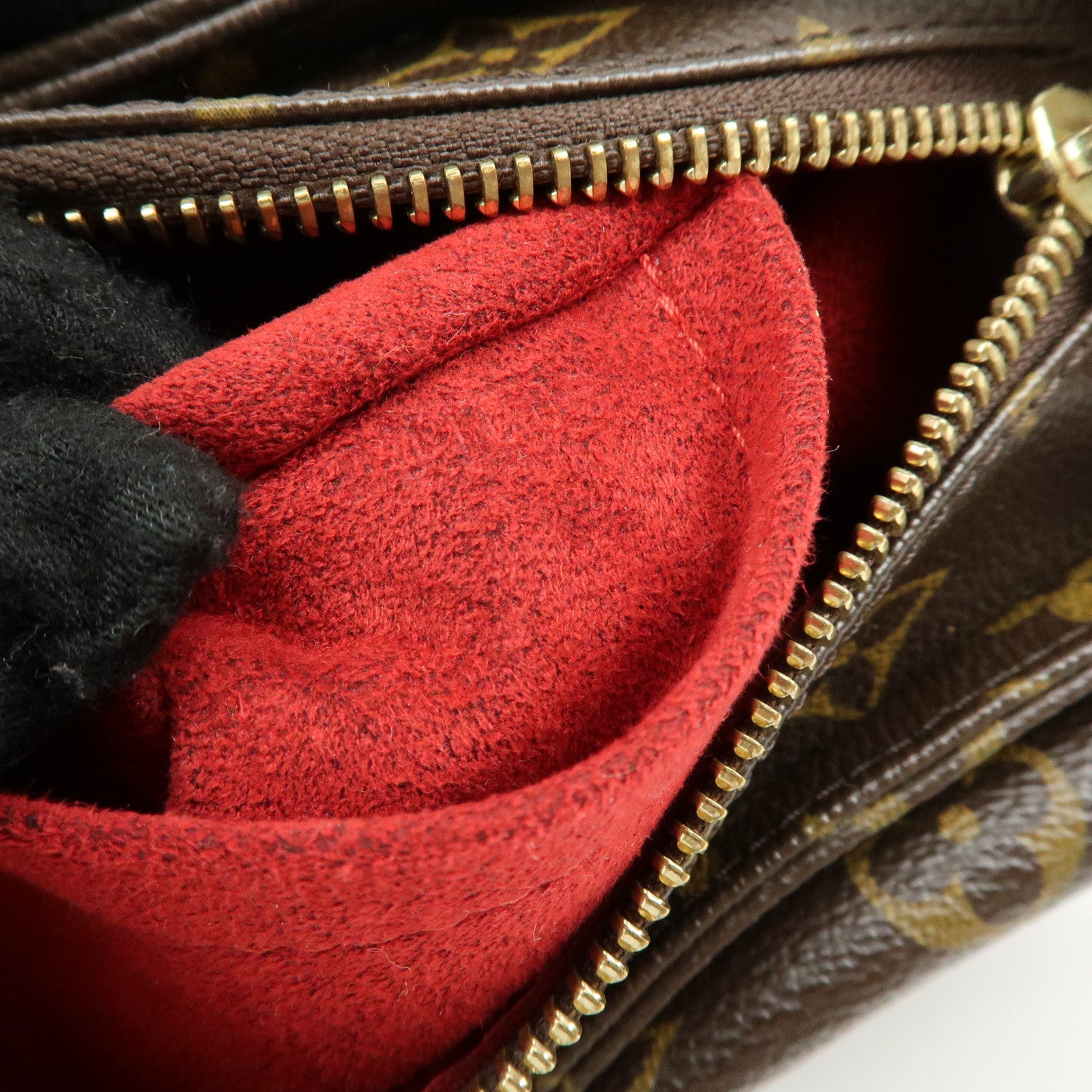 Louis Vuitton Monogram Vivacite Shoulder Bag Hand Bag M51164
