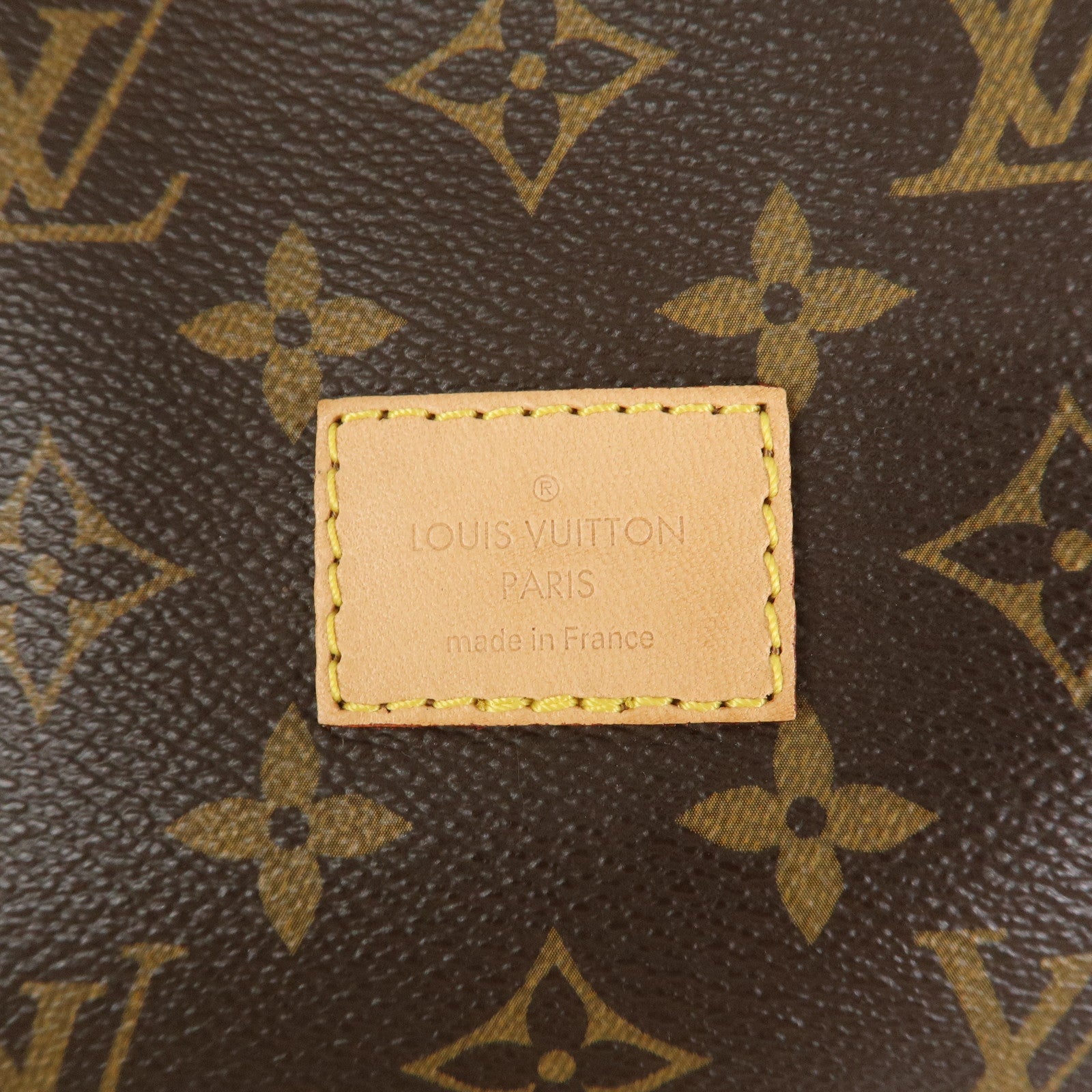 Louis Vuitton Monogram Saumur 30 Shoulder Bag Brown M42256