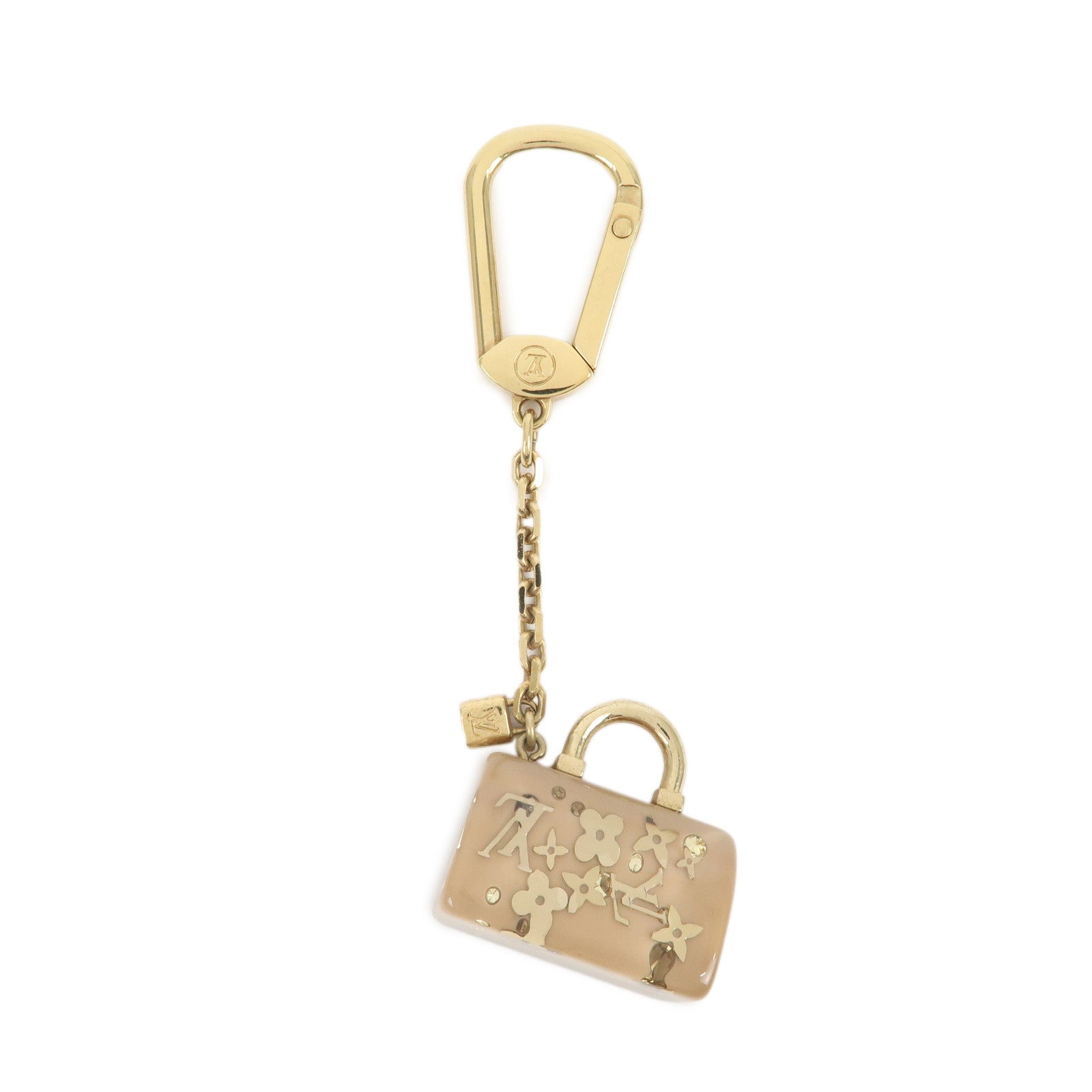 Louis Vuitton Porte Cles Speedy Inclusion Metal Bag Charm M65320