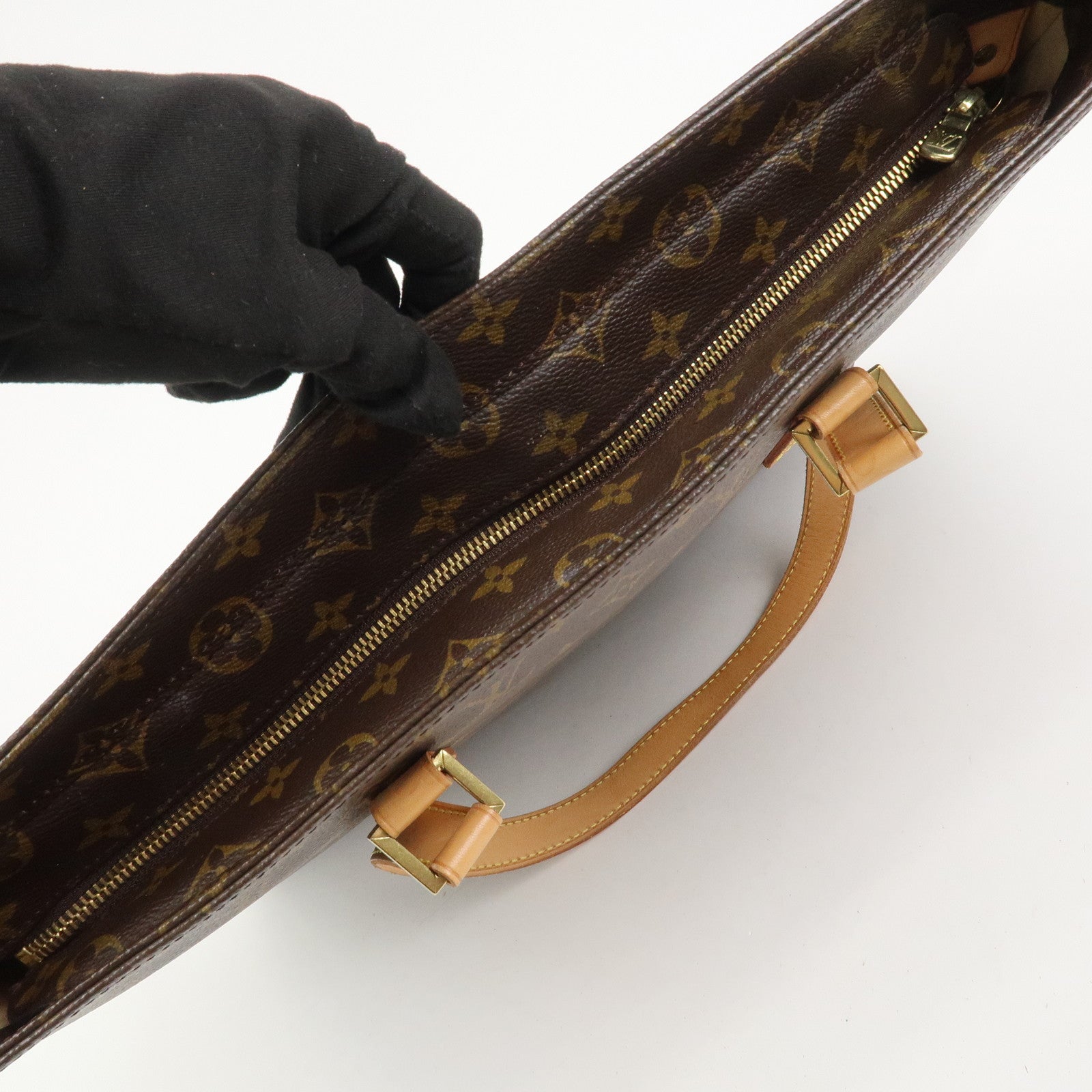 Louis Vuitton Monogram Luco Tote Bag Shoulder Bag Brown M51155