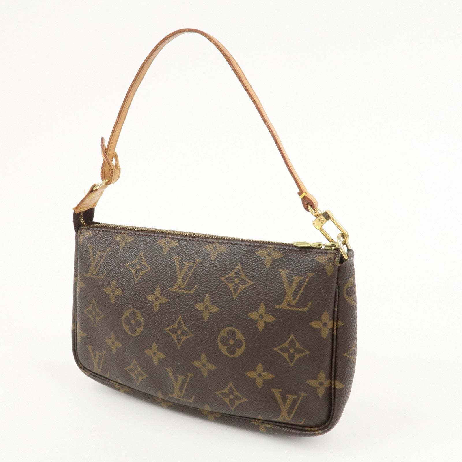Louis Vuitton Monogram Pochette Accessoires Pouch Hand Bag M51980