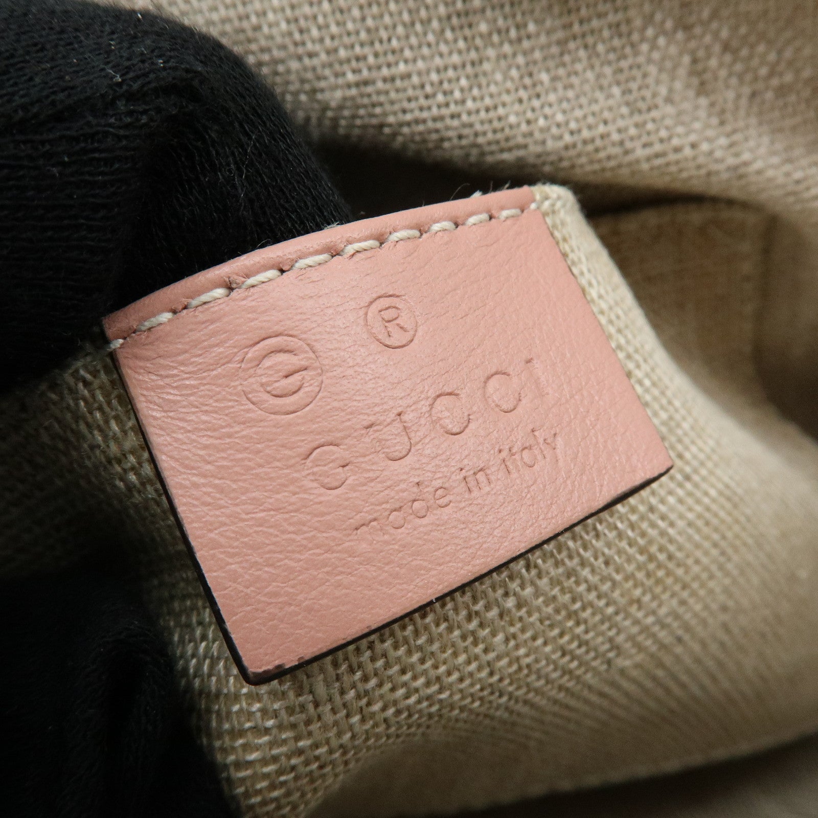 GUCCI Micro Guccisima Leather 2Way Bag Hand Bag Shoulder Bag 449654