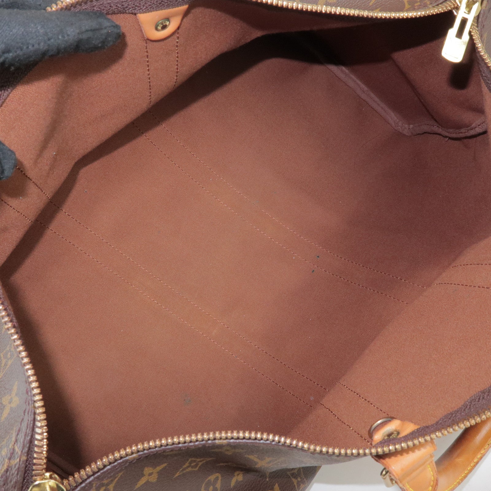 Louis Vuitton Monogram Keep All Bandouliere 45 Boston Bag M41418