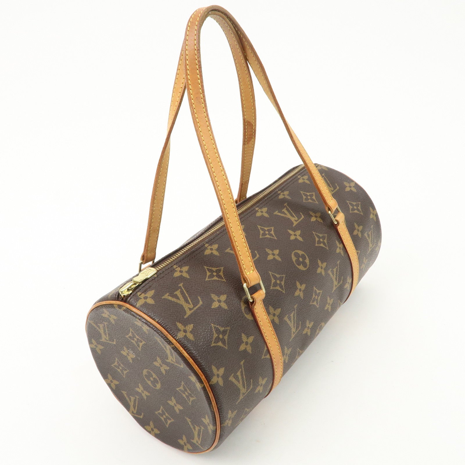 Louis Vuitton Monogram Papillon 30 Hand Bag Shoulder Bag M51385 Used
