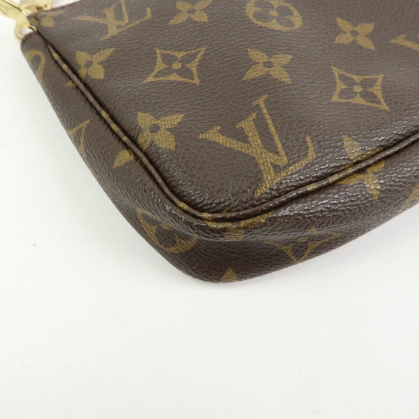 Louis Vuitton Monogram Pochette Accessoires Pouch Hand Bag M51980