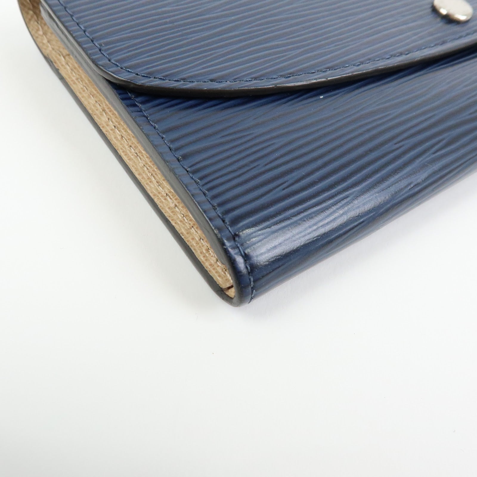 Louis Vuitton Epi Portefeuille Emilie Wallet Indigo Blue M60854
