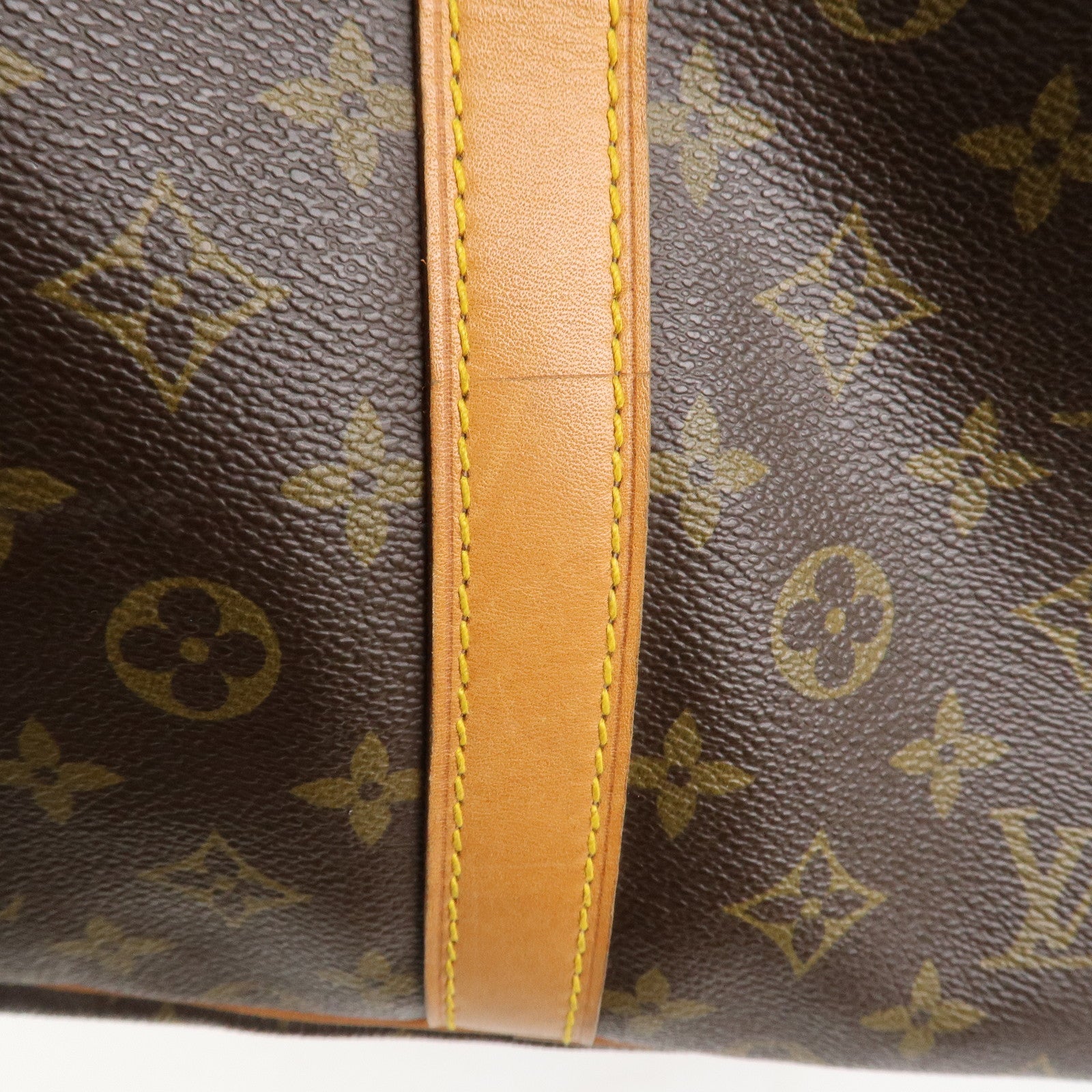 Louis Vuitton Monogram Keep All Bandouliere 60 Boston Bag M41412