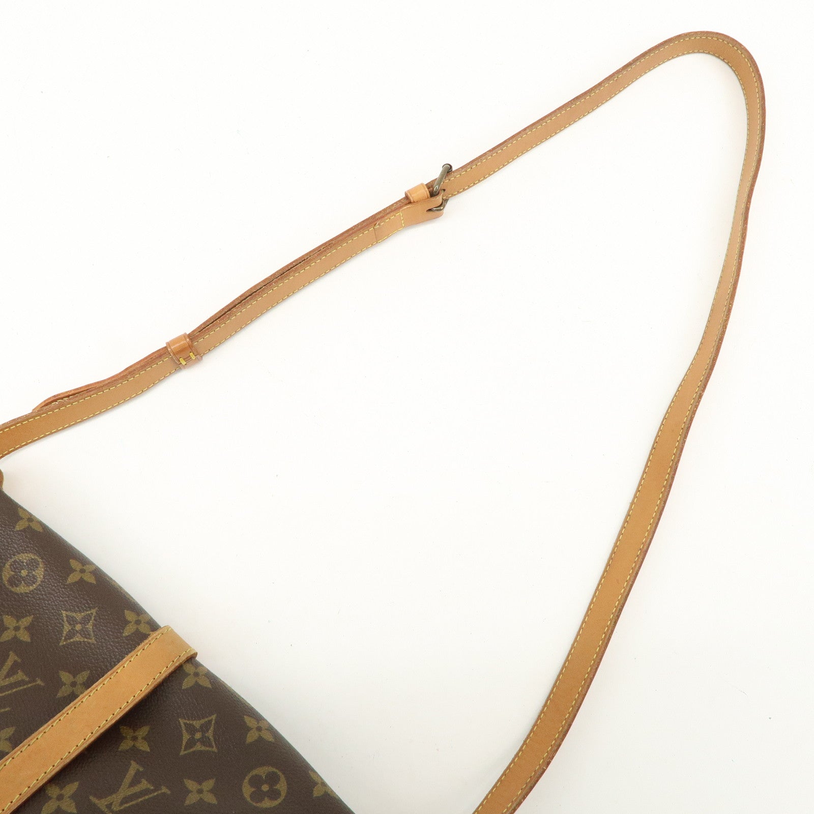 Louis Vuitton Monogram Saumur 30 Crossbody Bag Brown M42256 Used