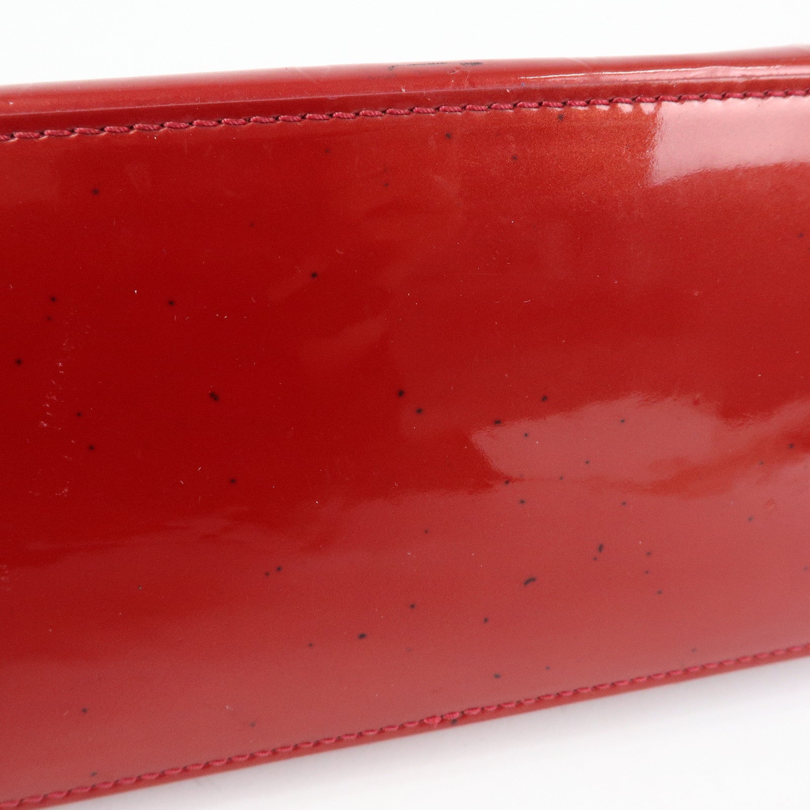 Louis Vuitton Monogram Vernis Wilshire PM Hand Bag Red M93642