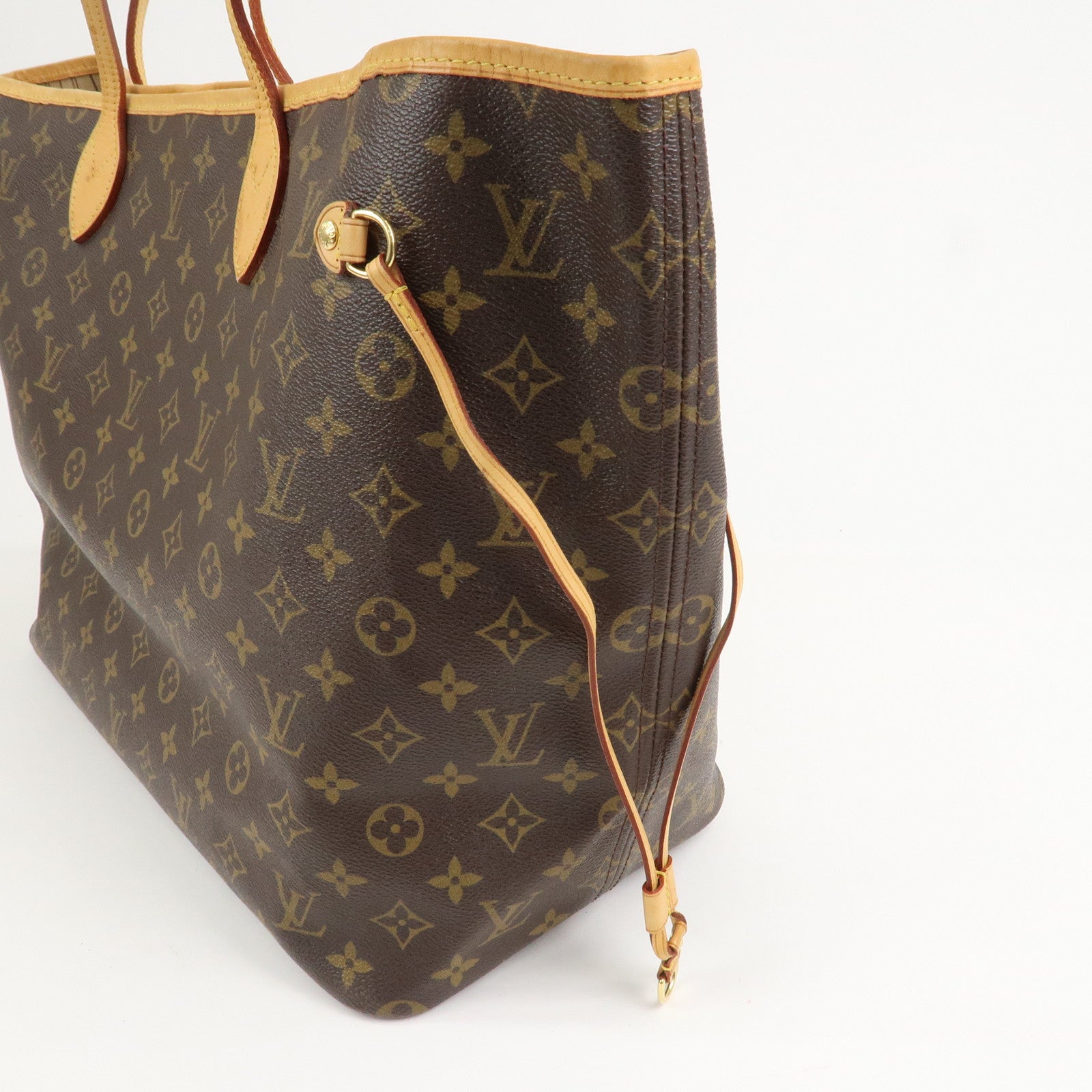 Louis Vuitton Monogram Neverfull GM Tote Bag Brown M40157