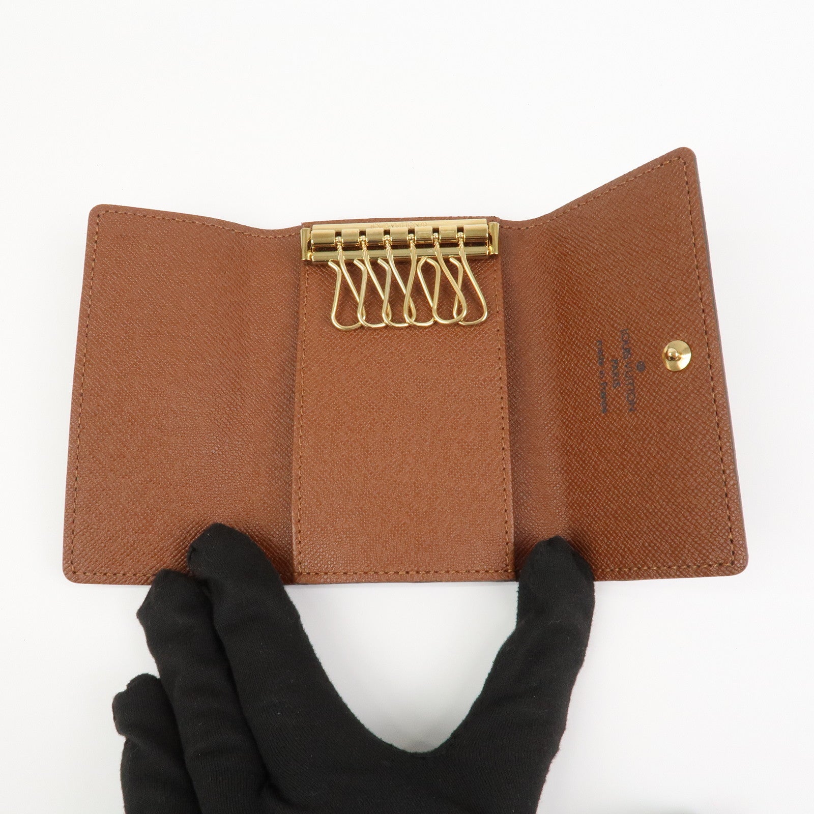 Louis Vuitton Monogram Multicles 6 Key Case Key Holder Brown M62630